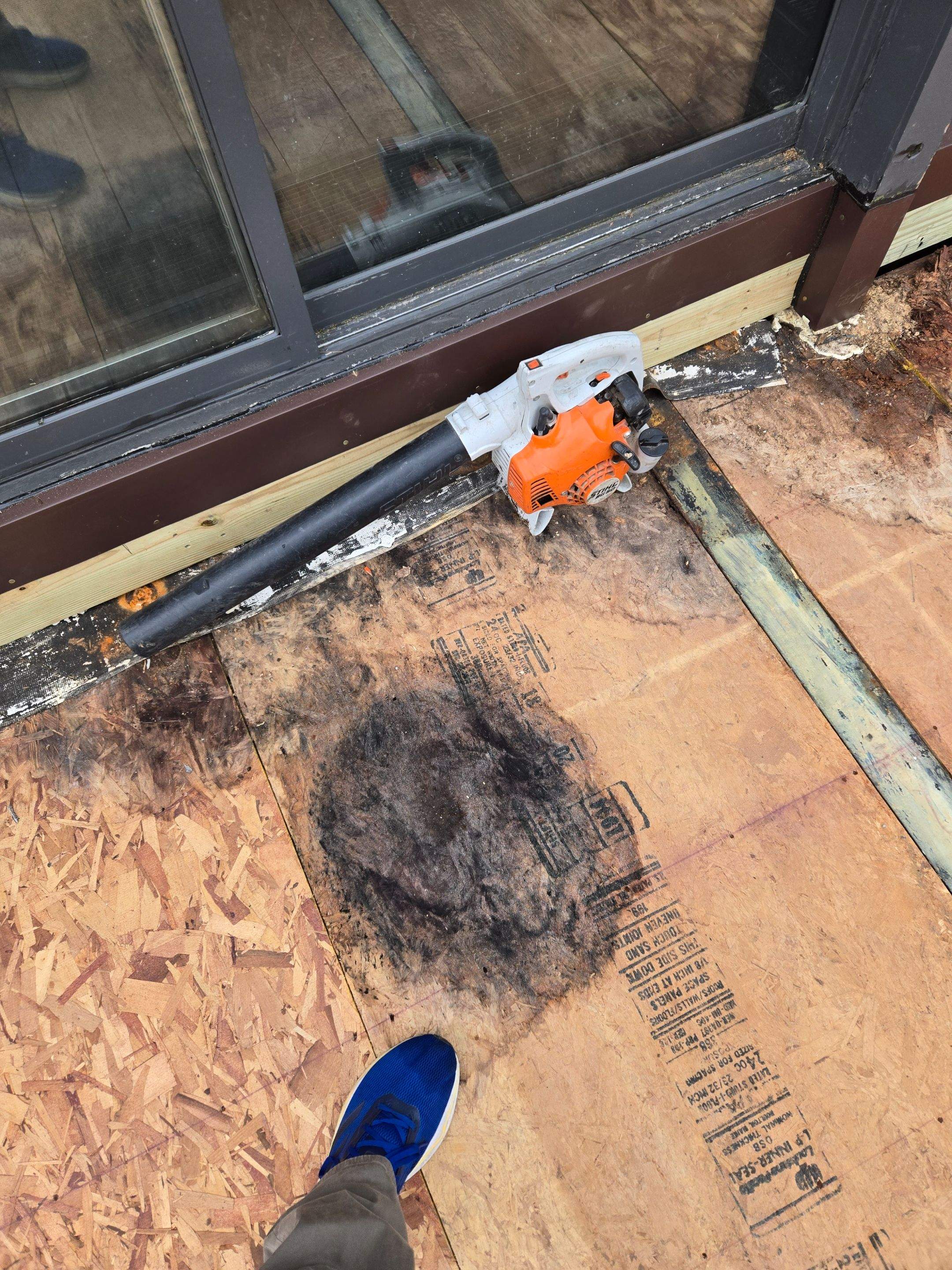 Residential Flat Roof Reconstruction & Substrate Repair by Level Up Roofing and Restoration Services LLC