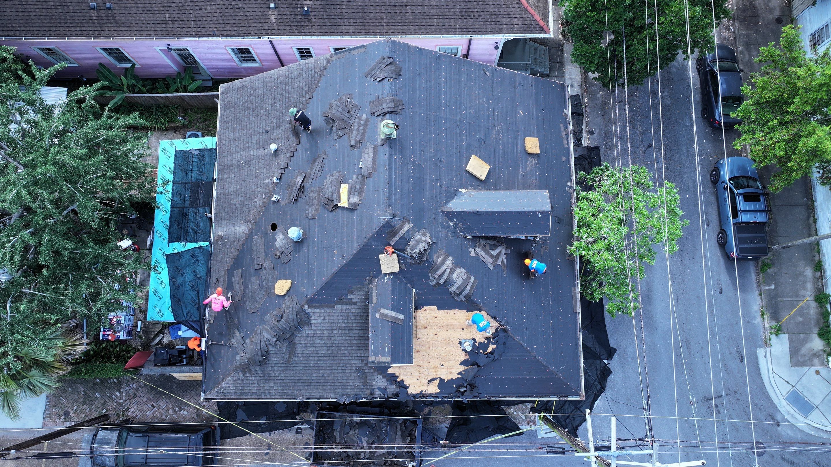 Roof Replacement in New Orleans by HDS Contractors