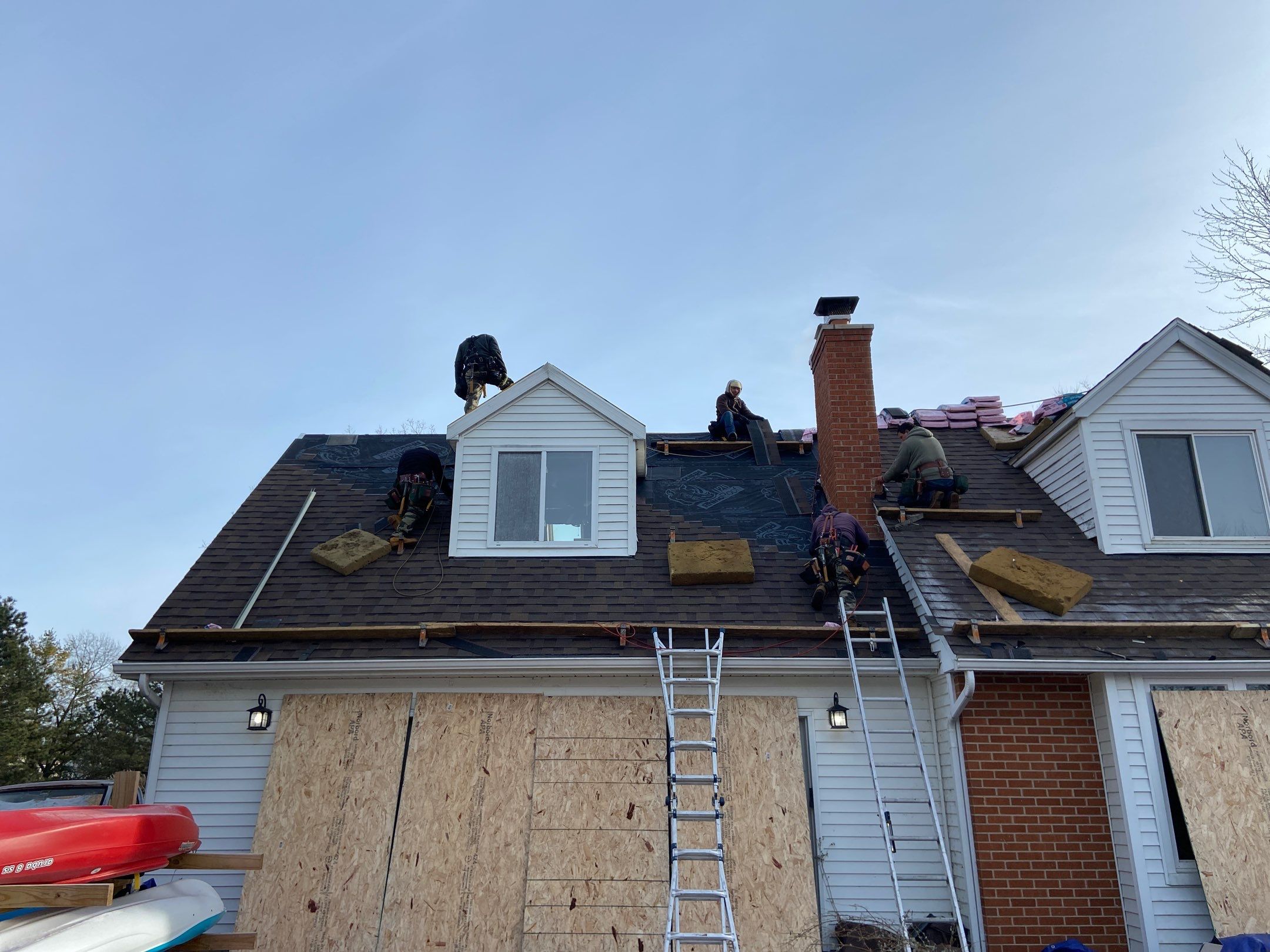 Roof Replacement using Owens Corning by 180 Contractors