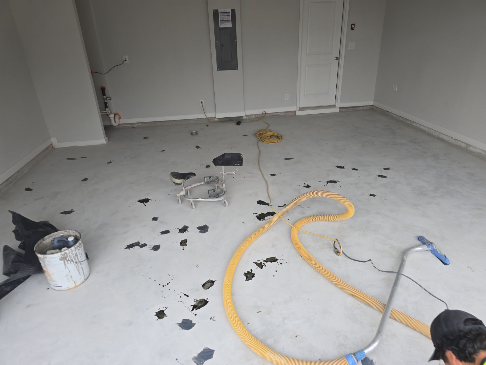 Garage floor transformation in Snellville by Opus Renovations 