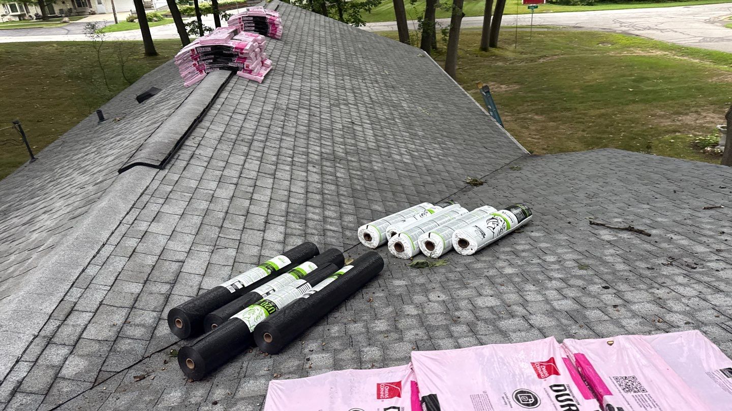 Roof Replacement using Owens Corning Estate Gray by 180 Contractors