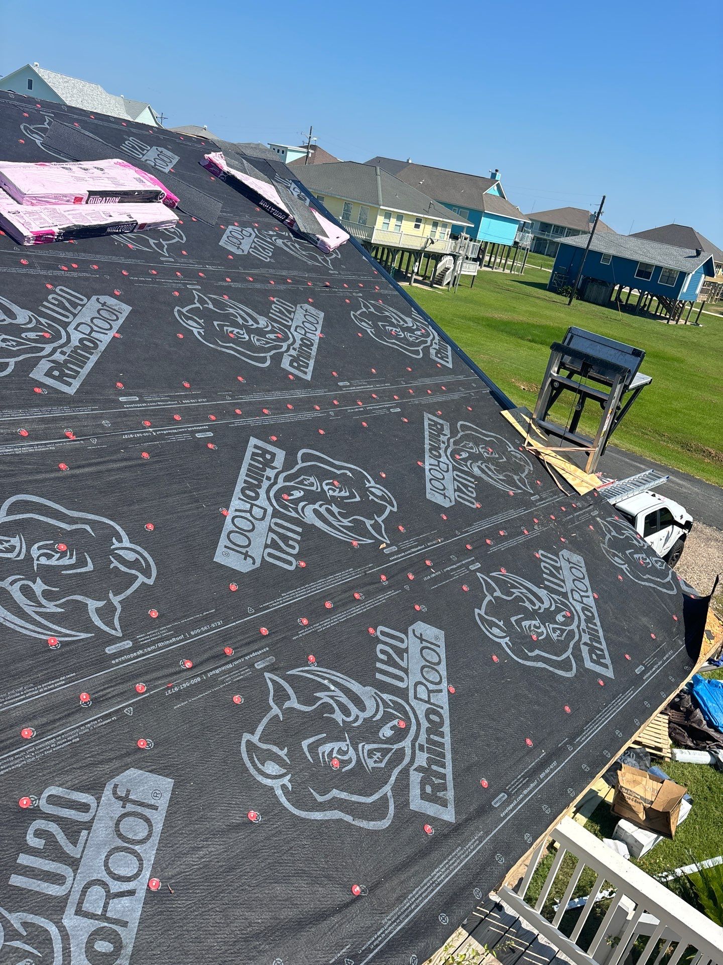 Residential Roofing Repair using Owen's Corning Duration (Lifetime) Shingles by Roof Repair Company
