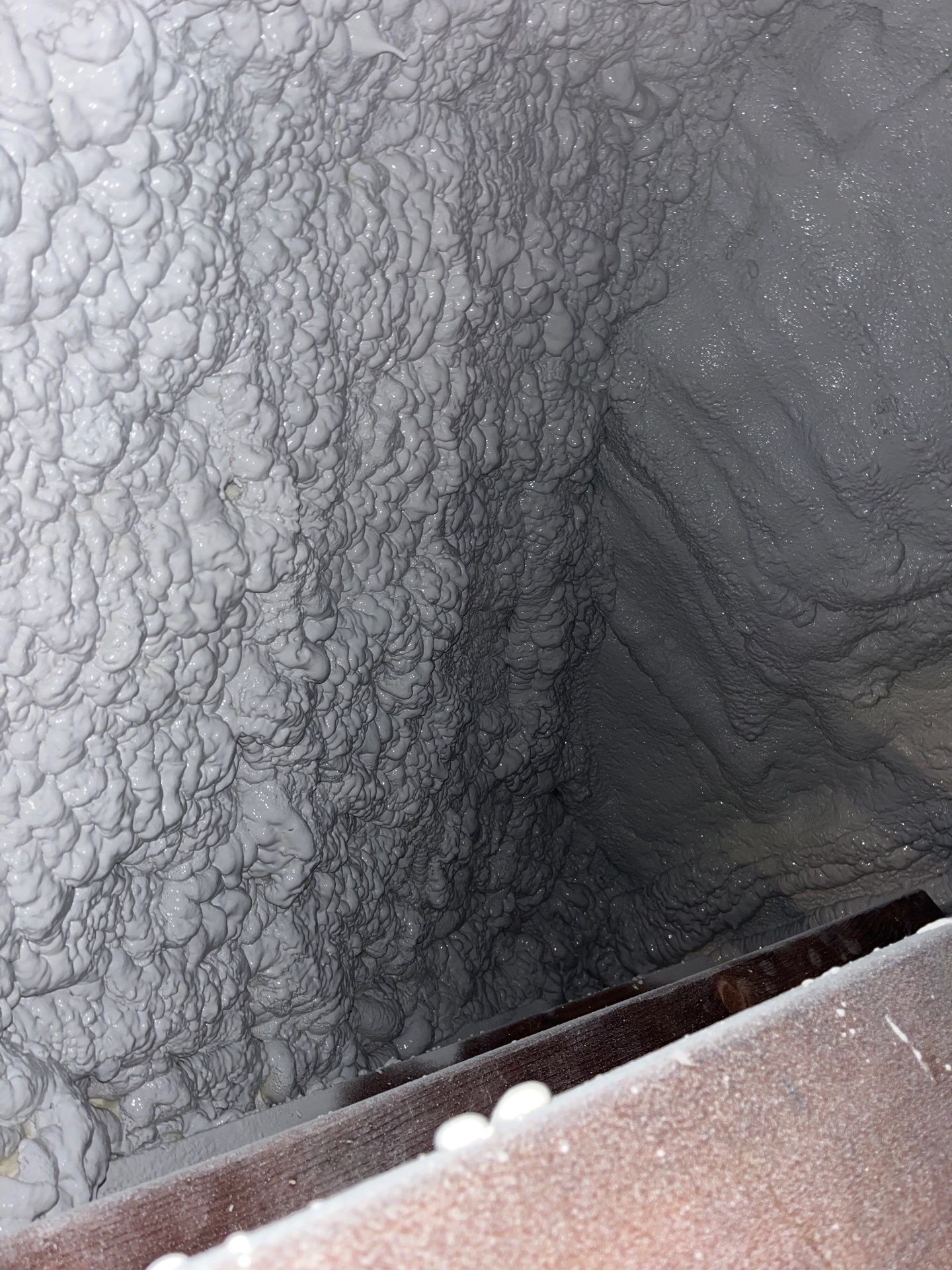 Attic Retrofit using open cell spray foam by NYS Foam & Energy