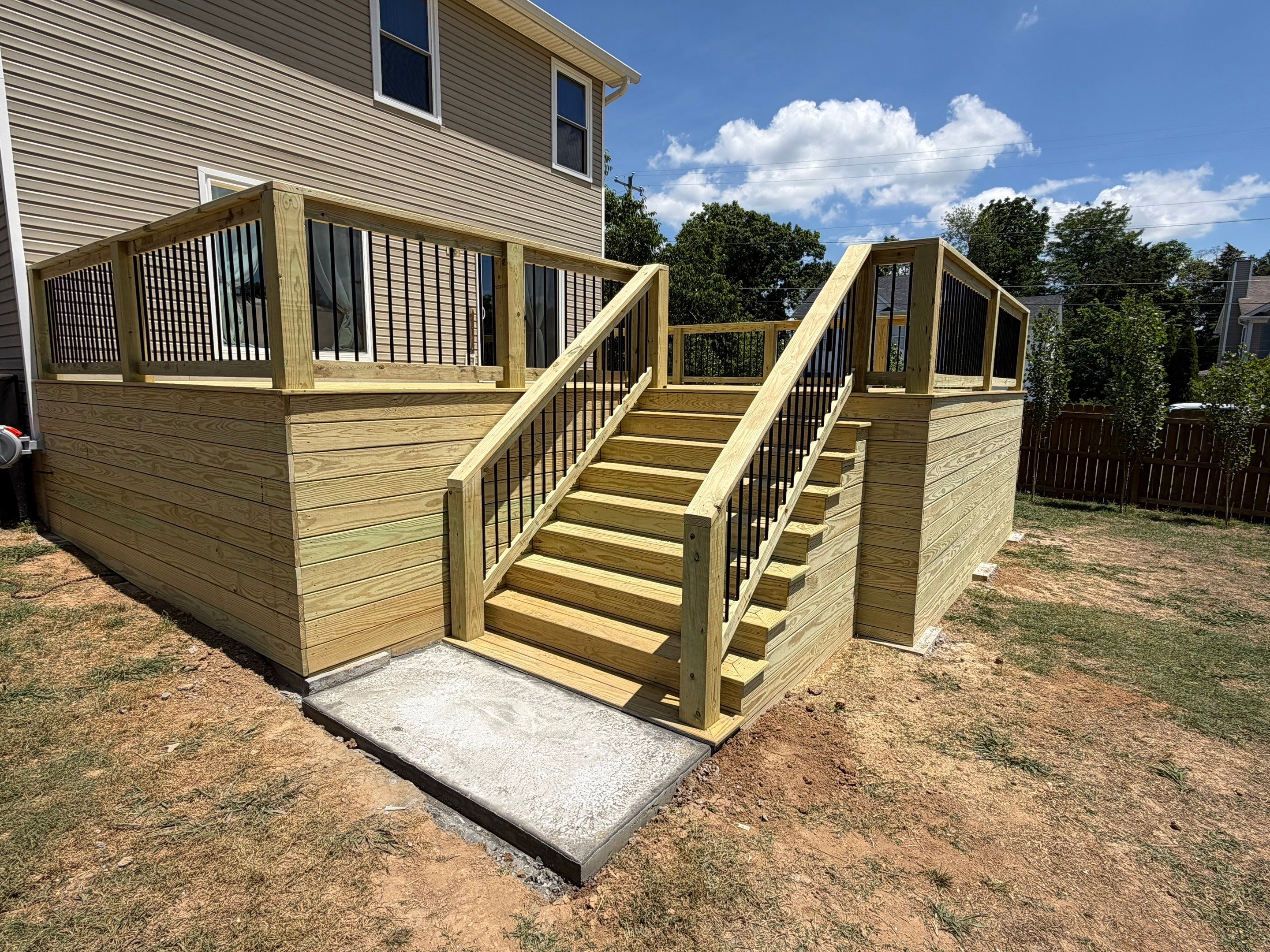 Deck Build in Hermitage by Music City Improvements