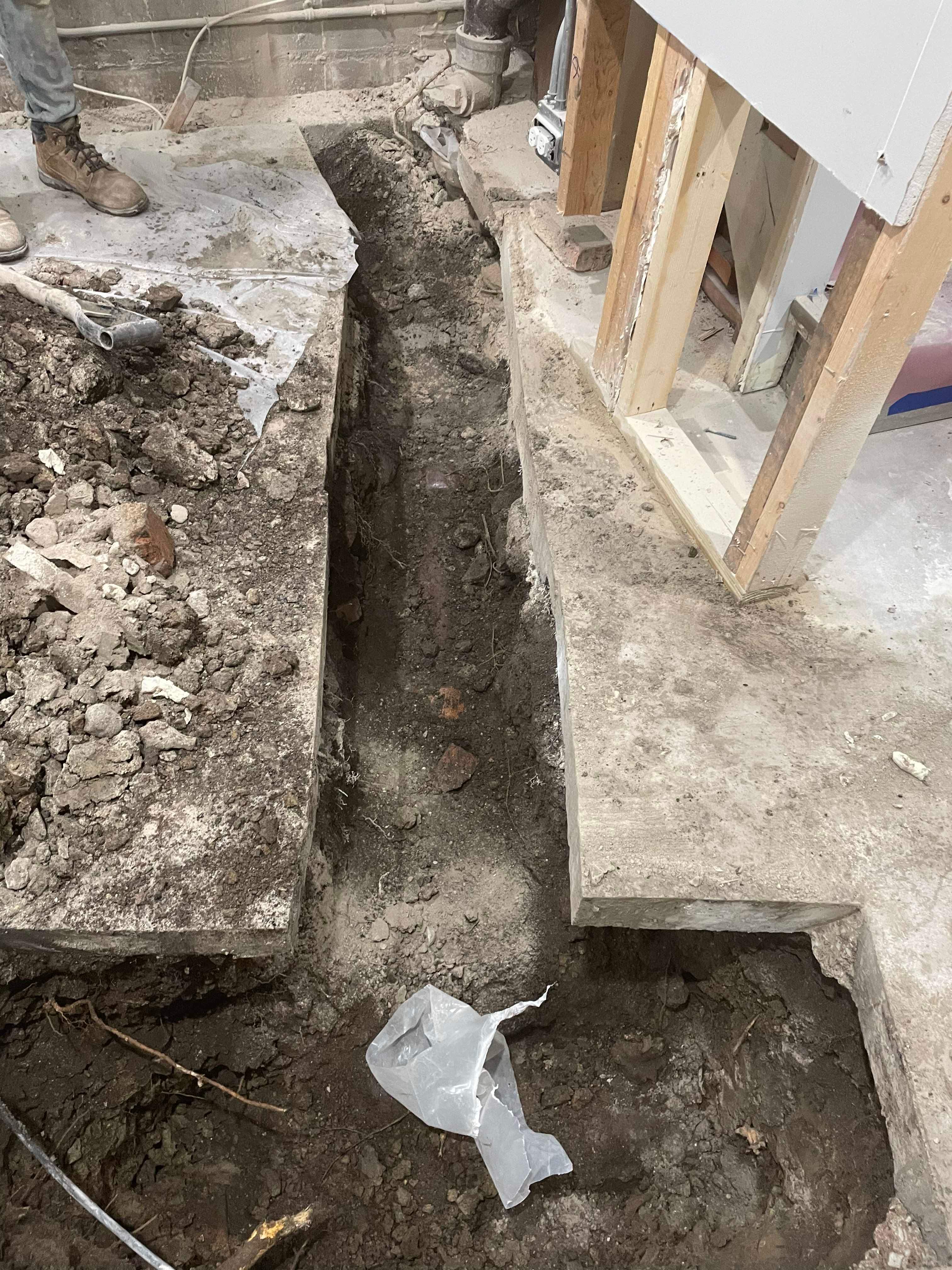 Complete Interior Basement Waterproofing by Allied Water Services