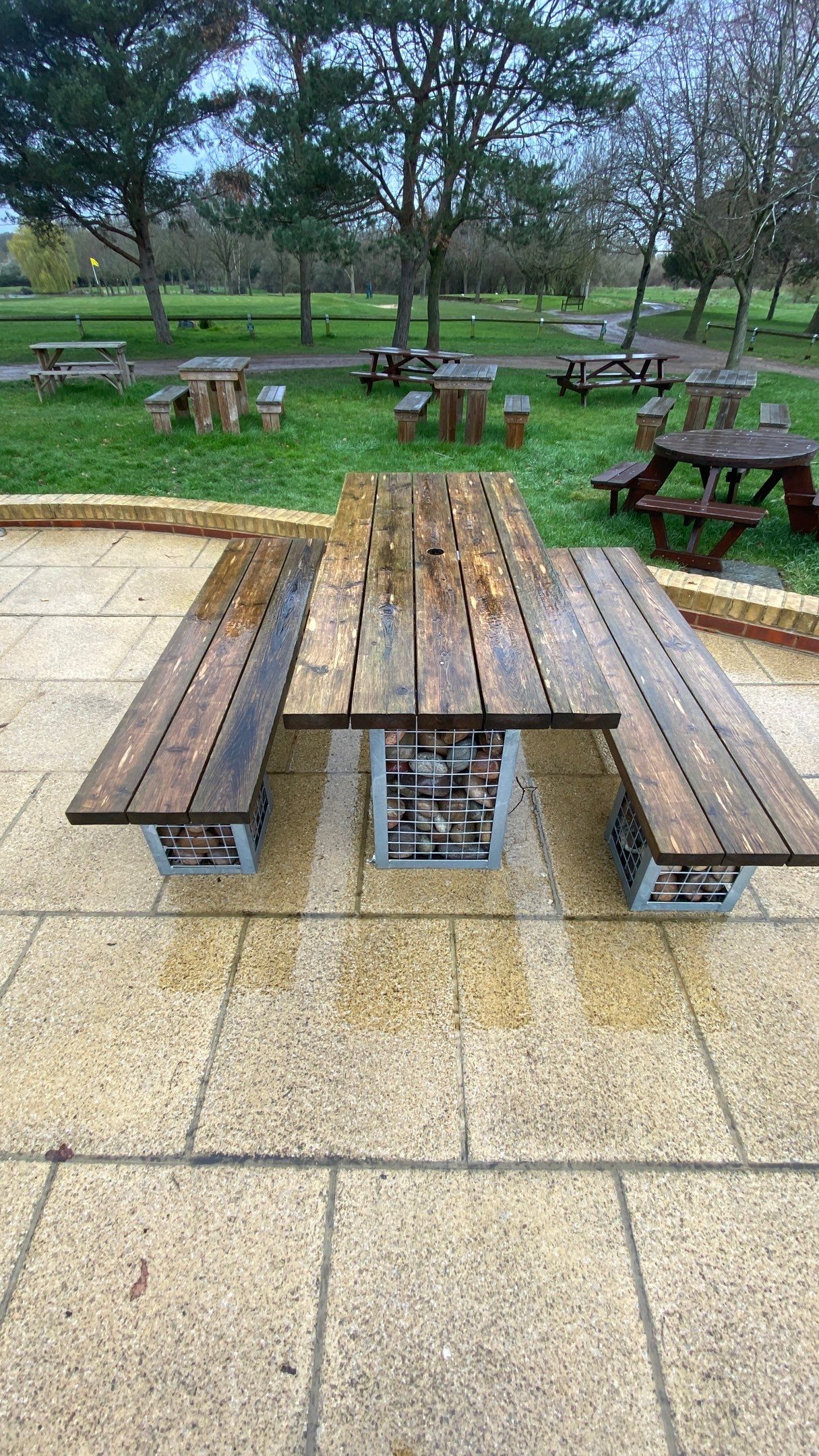 Patio Area Spring Clean using Mosmatic Flat Surface Cleaner by Ges Exterior Cleaning ltd