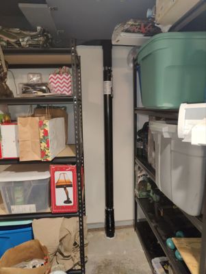 Sub Slab Radon Mitigation System 