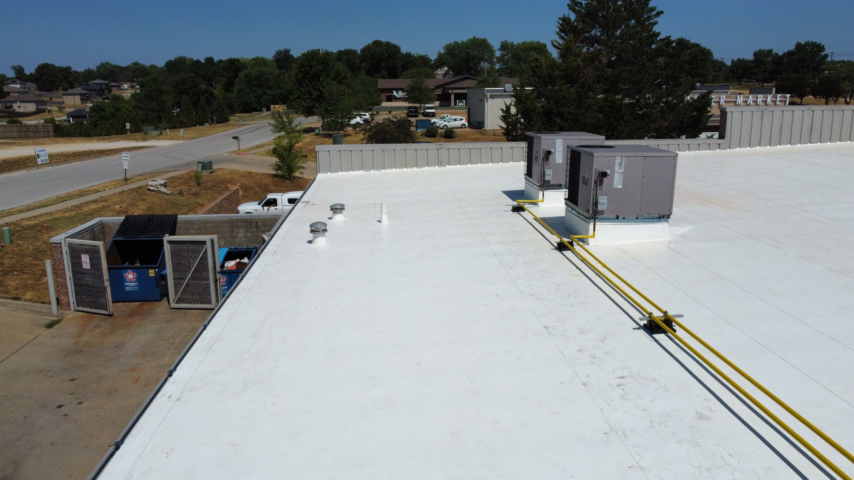 Commercial PVC Membrane Roofing Install by Titan Commercial & Residential Roofing