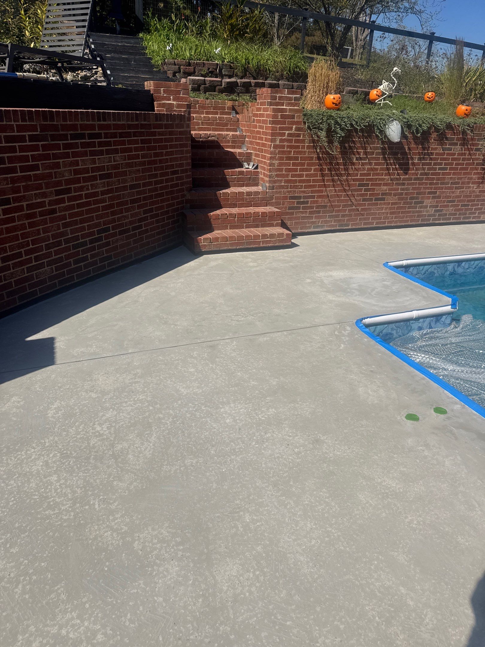 Project in Nashville by Mecham Decorative Concrete