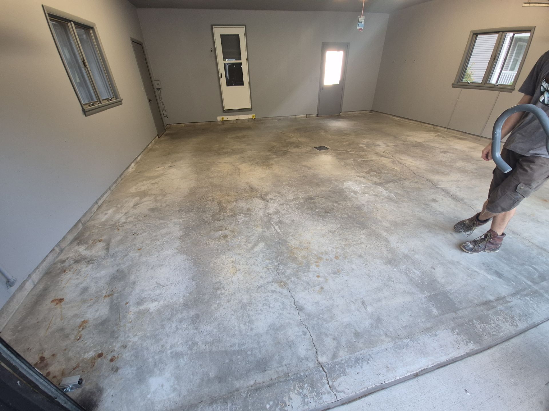 Project in Linwood by Wise Coatings of Central Michigan