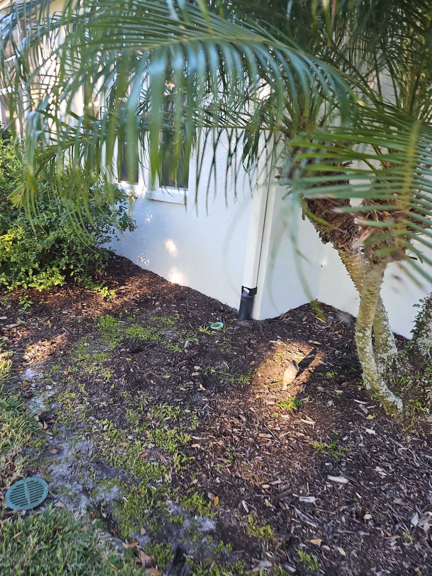 White Down Spouts using downspouts and White Seamless Gutters in Sarasota FL by Gutter Professors