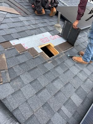 Hail Damage using Owen's Corning Duration (Lifetime) Shingles