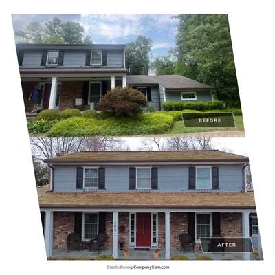 Roof Replacement using Cedar Shakes