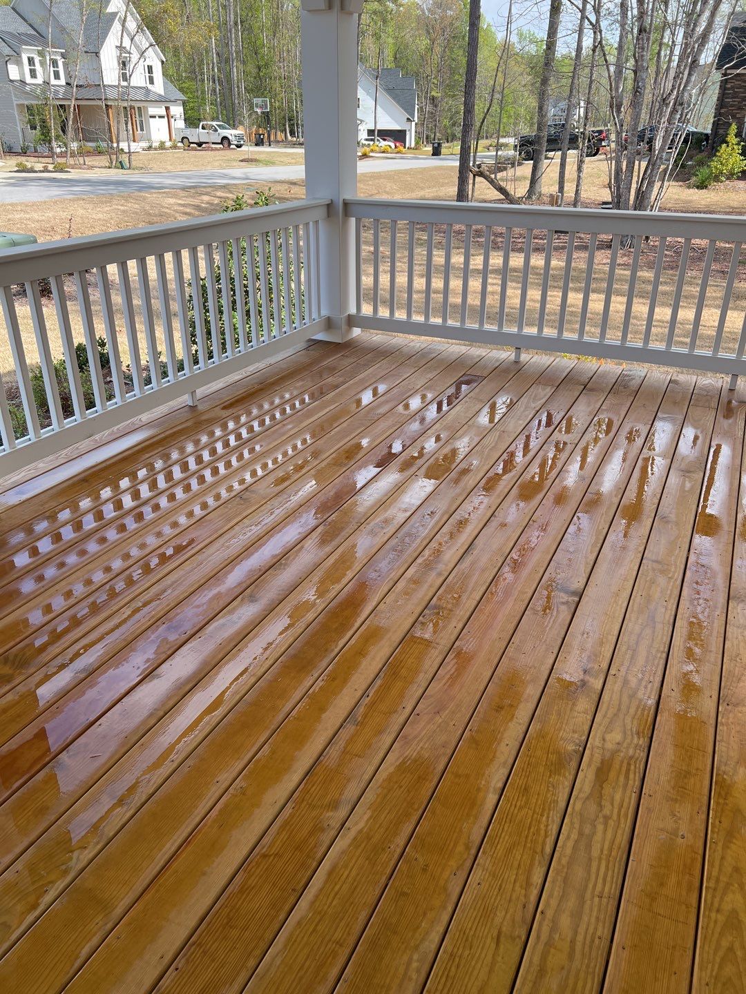 New Deck using Wood Sealant by DuraSeal