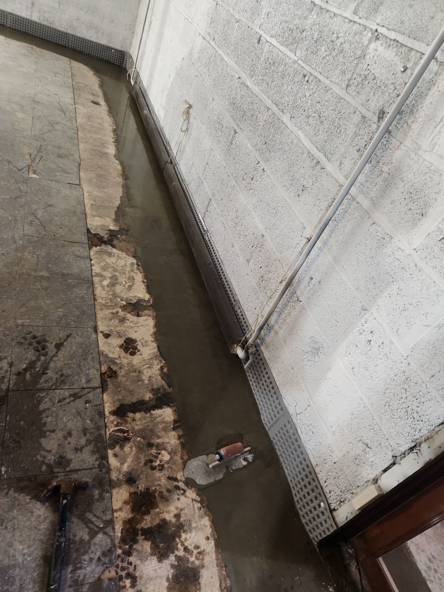Interior French Drain Newark, NJ by Pure Service Pro, LLC 
