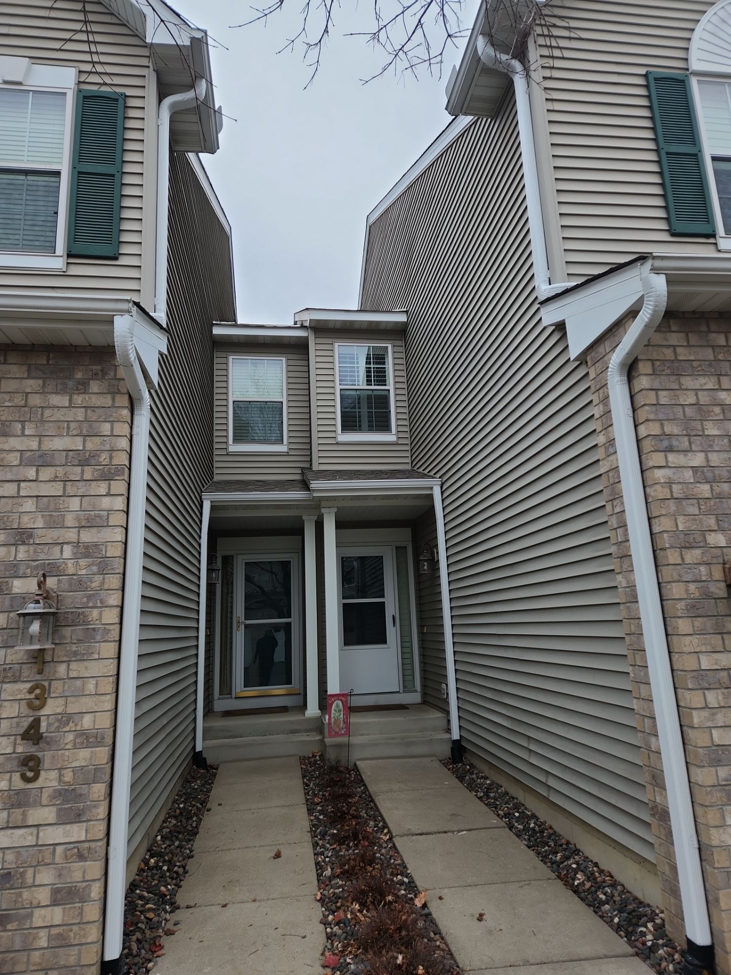 3x4" Downspouts in Chaska by Next Level Seamless Gutters / Exteriors Inc.