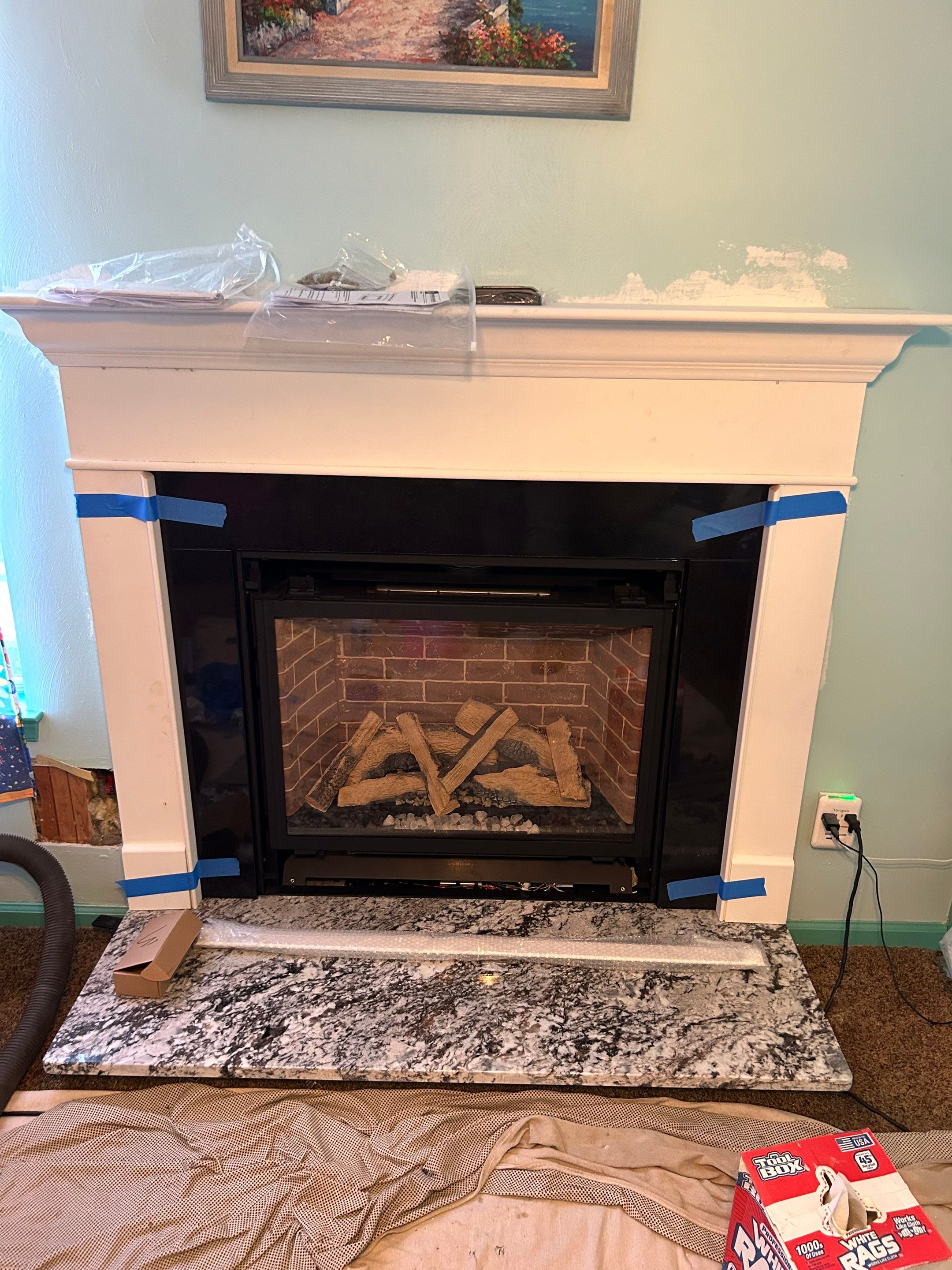 Majestic Quartz Platinum - Direct Vent Fireplace by Premier Chimney and Roofing