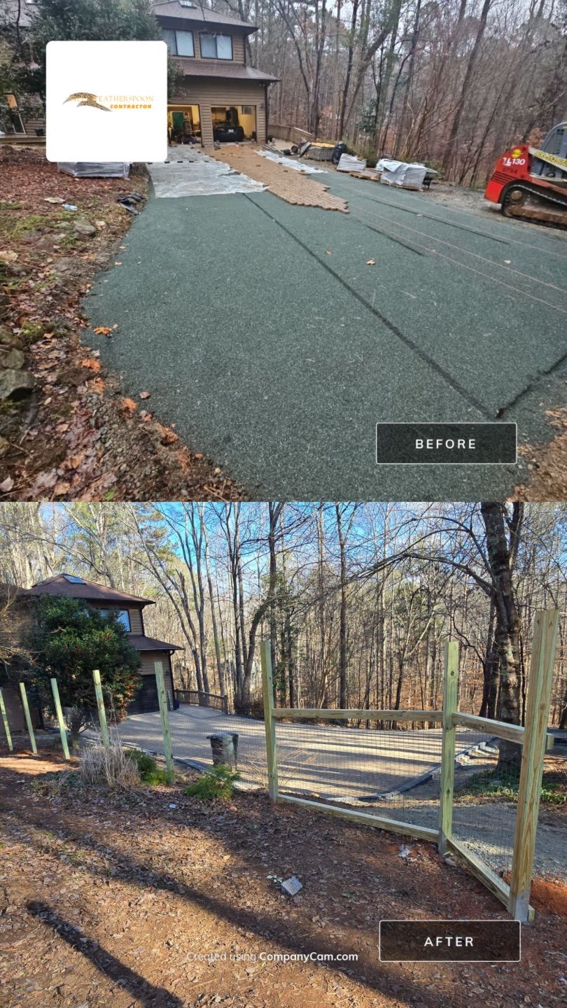 Permeable Paver & Sauna Build by Billy Weatherspoon Contractor