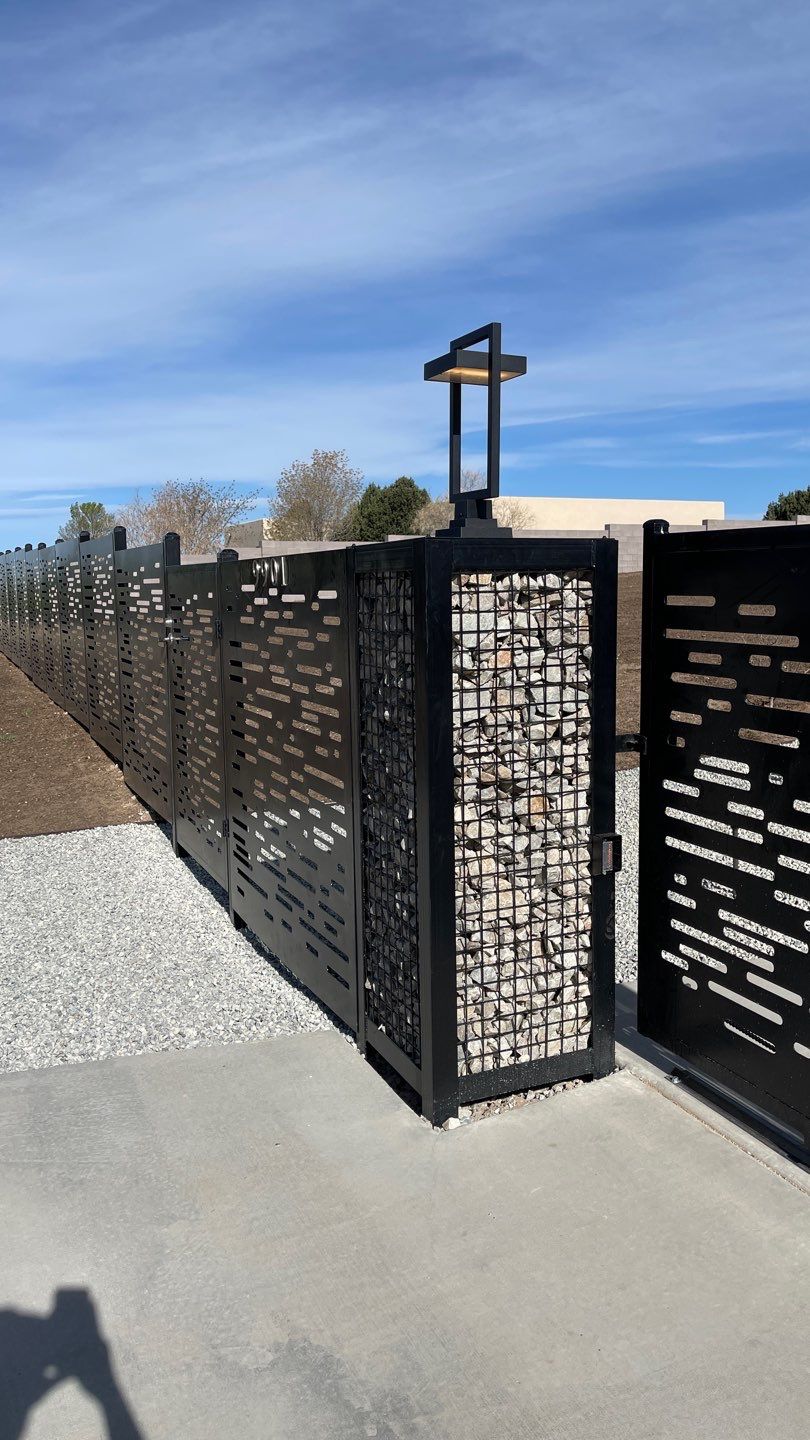Residential using Custom Wrought Iron and DM Contempo by Valley Fence Company