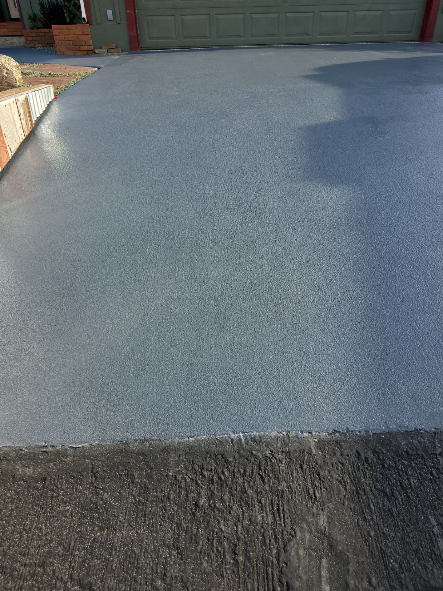 Haze Grey Driveway and Garage Floor Coating in Morro Bay by MGP Coatings