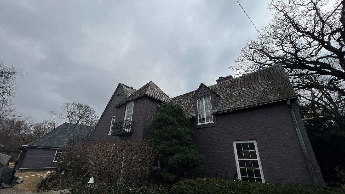 Slate Roof Removal using Atlas Storm Master Slate by Total Exteriors