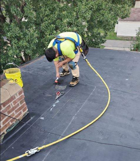 Flat Roof Project  by Honest Exteriors