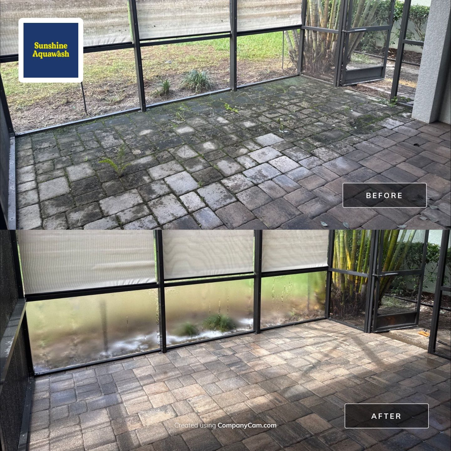 Pre-Sale Exterior Cleaning – Forest Creek Community, Parrish, FL by Sunshine AquaWash
