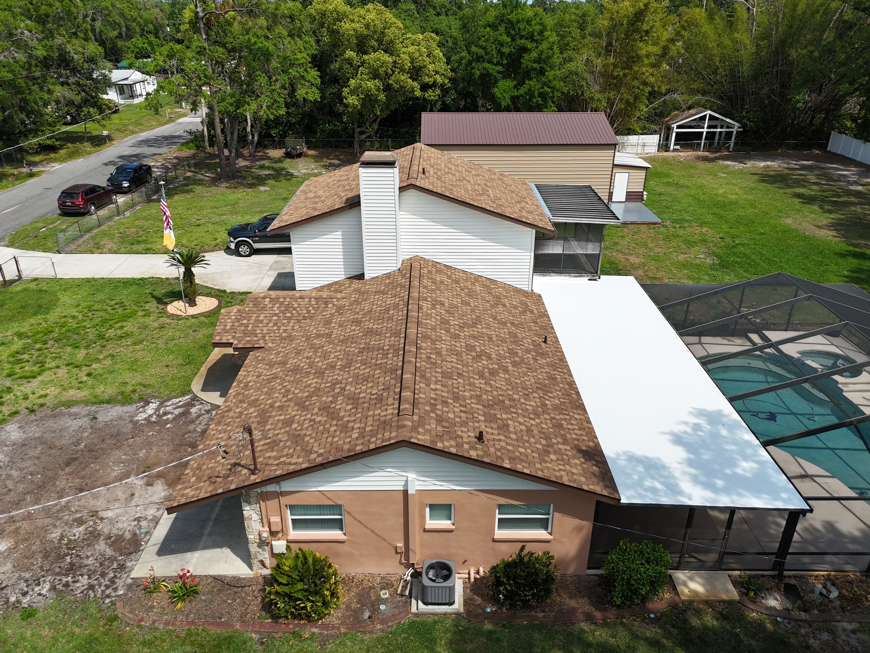 Roof Replacement in Lutz FL, by Steadfast Roofing 