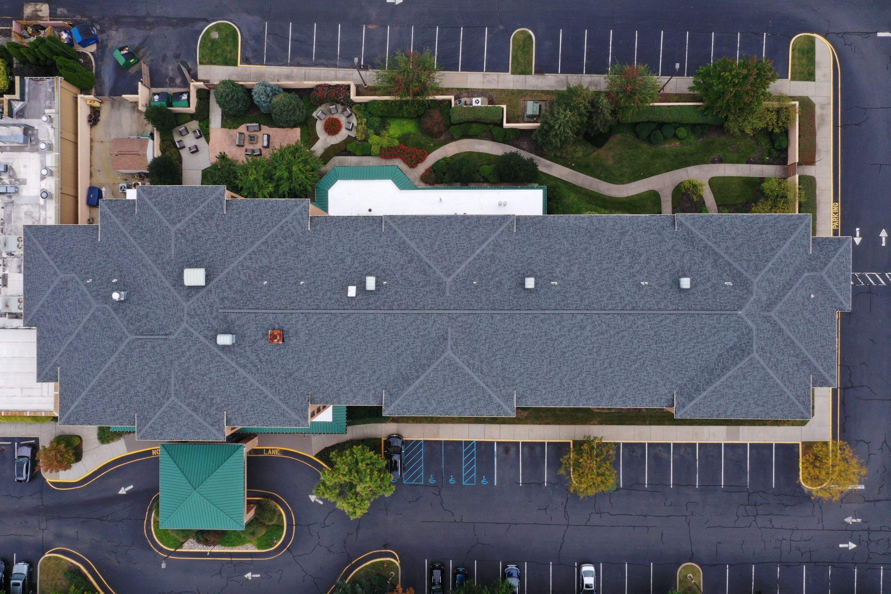Commercial Roofing Installation using Owens Corning Duration by All Site Roofing