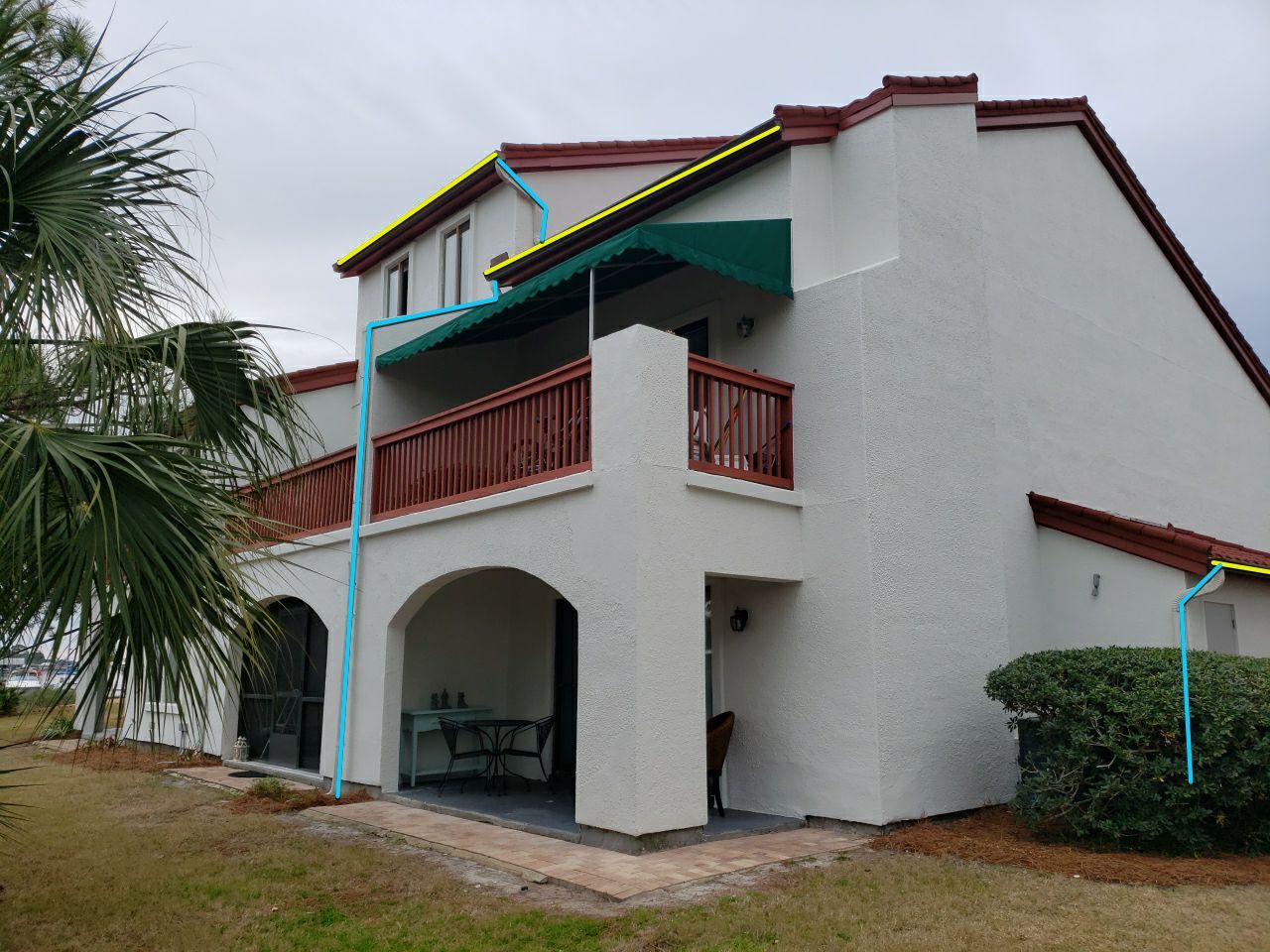 Gutter Installation using 6 Inch Seamless Gutters in Musket Brown by Gutter Professors