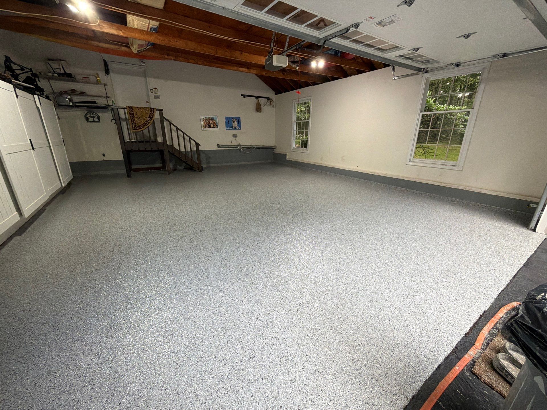 Vintage Silverado Garage Coating by NG Masonry & Construction LLC