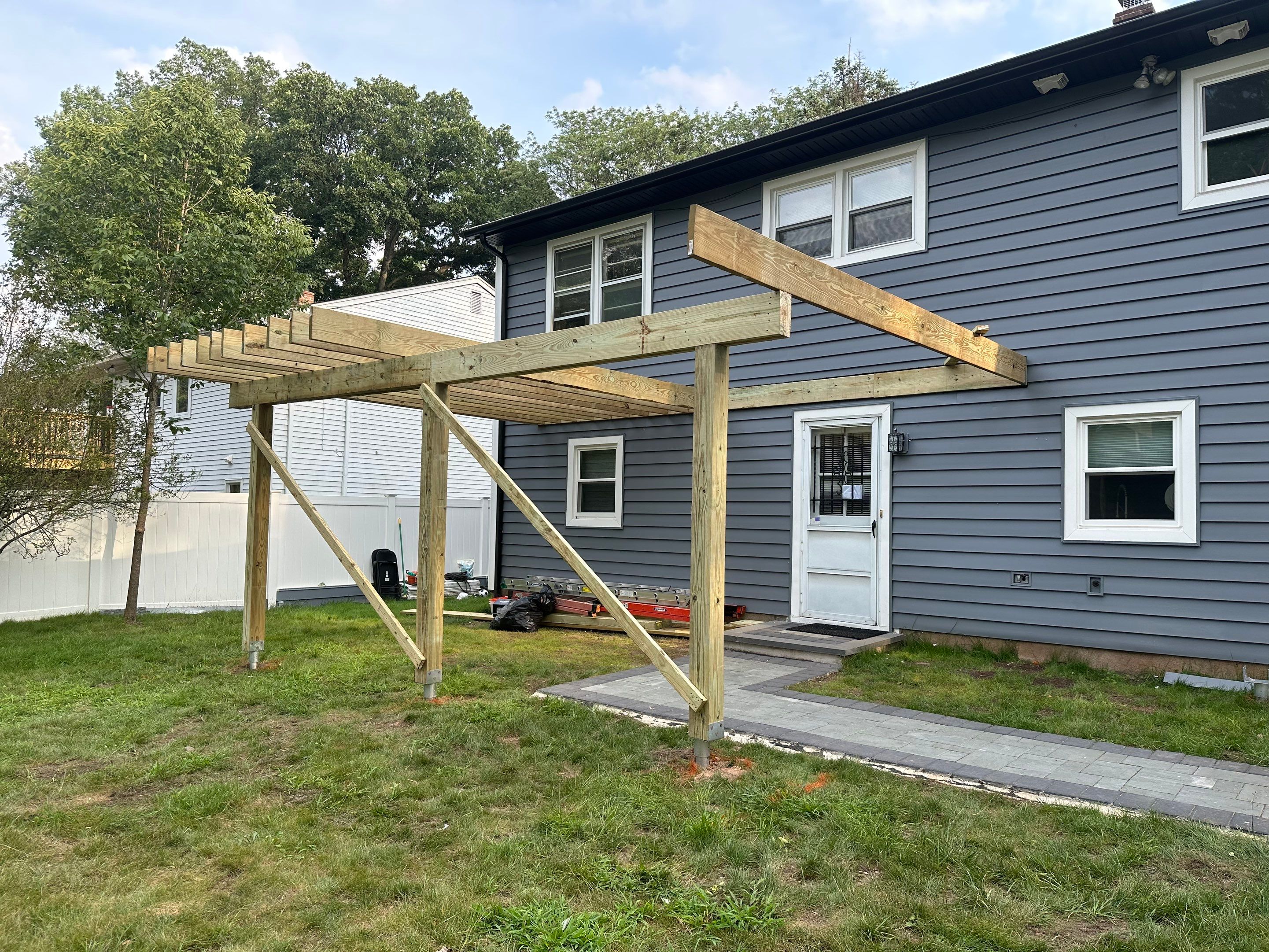 New deck in Westwood NJ by deck guardian