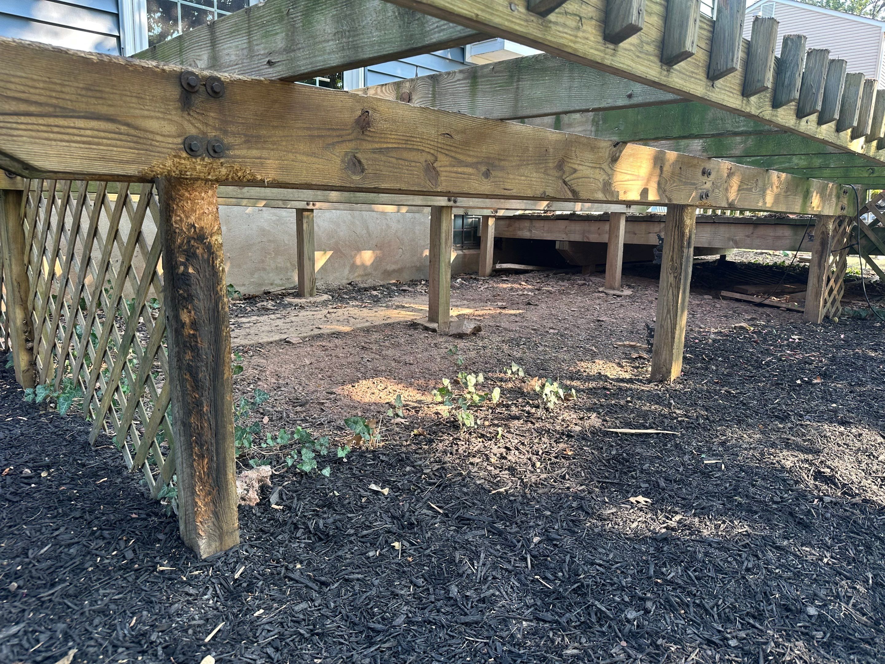 Deck resurface with Trex and cable rails by deck guardian