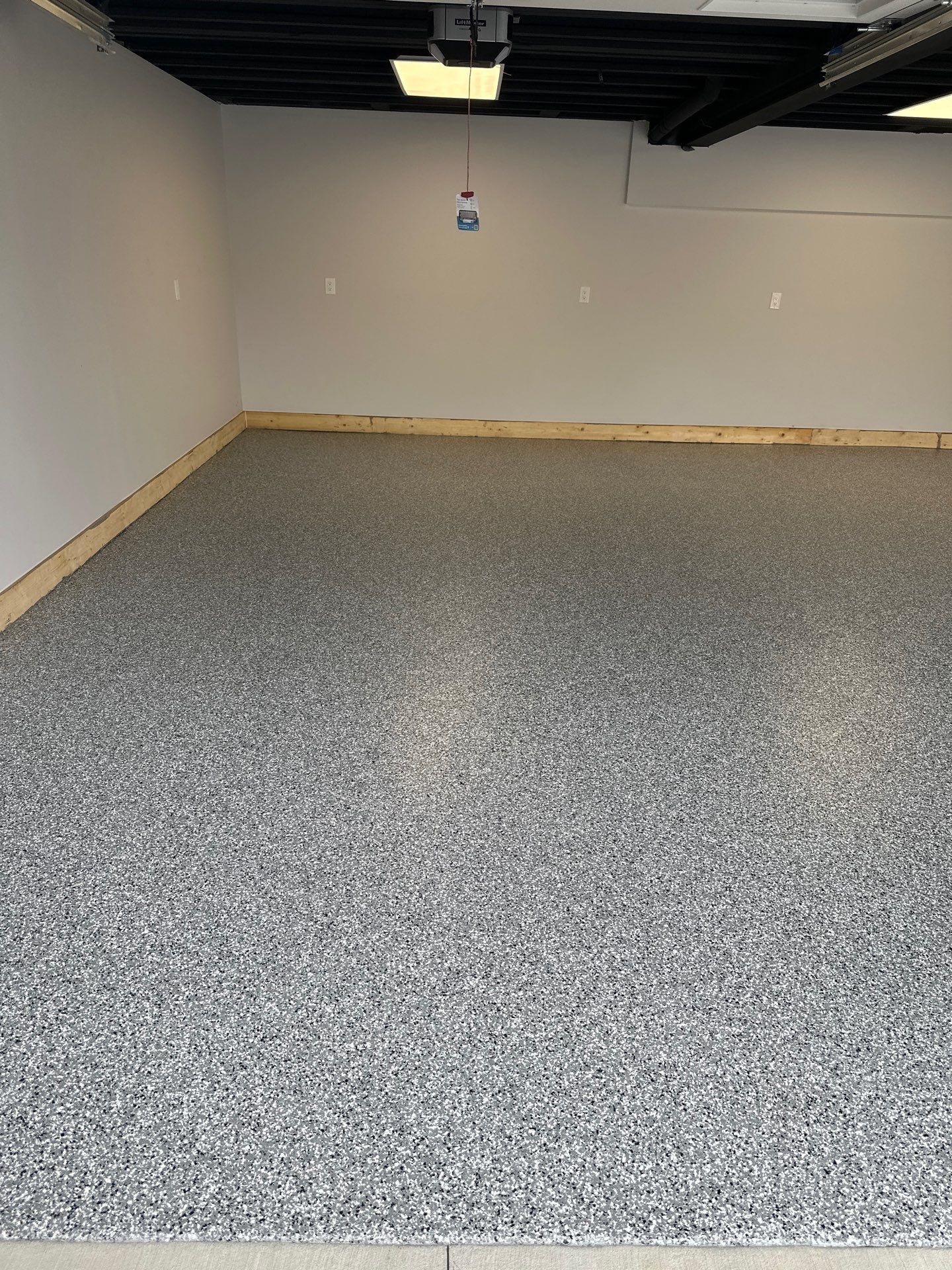 Garage Floor Coating using Wombat by My Garage Floor Guys