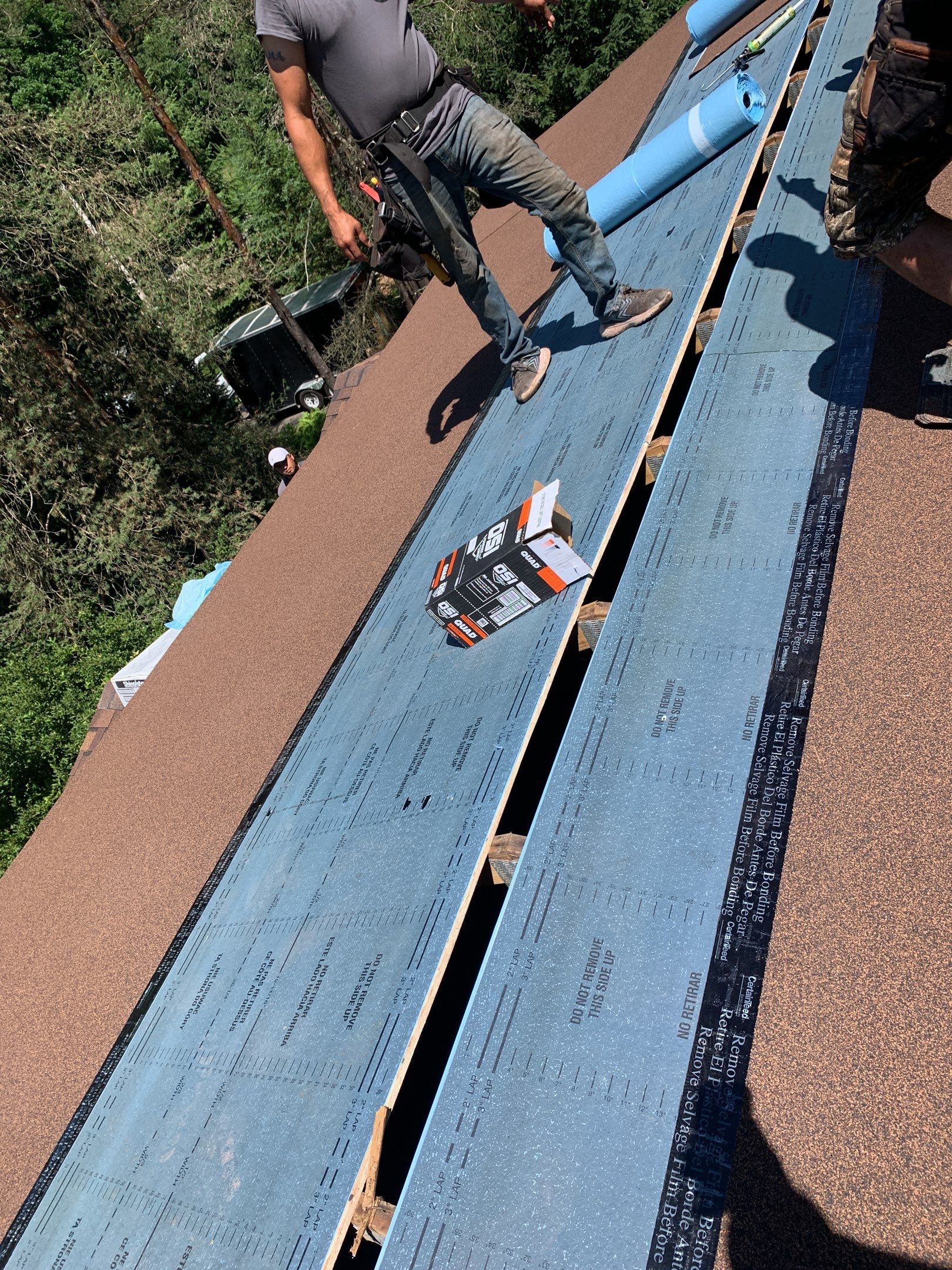Roof Replacement using CertainTeed Landmark by 180 Contractors