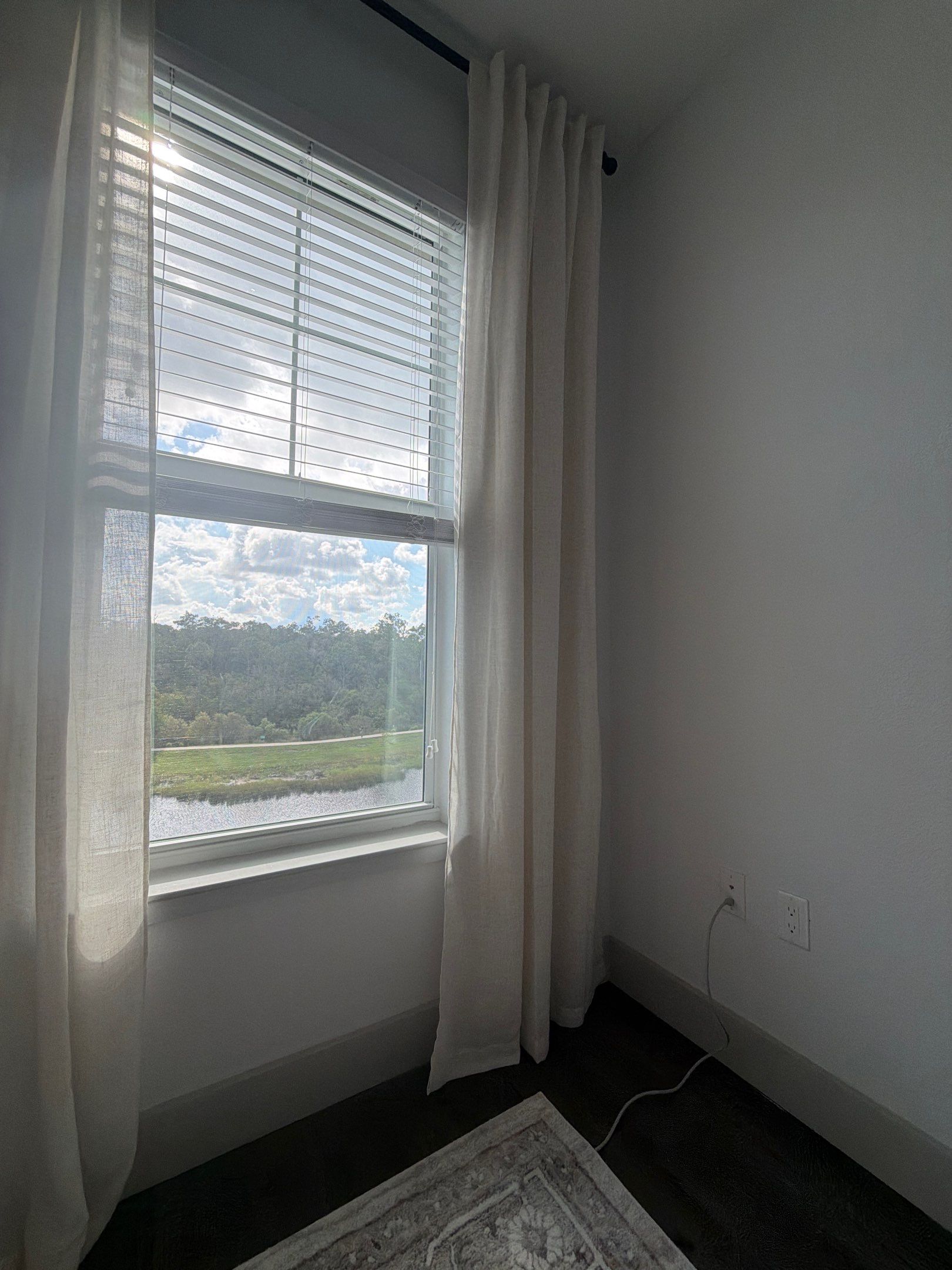 Horizontal Window Blind and Sheer Curtain Installation in Fort Myers by CompanyCam Sales Demo