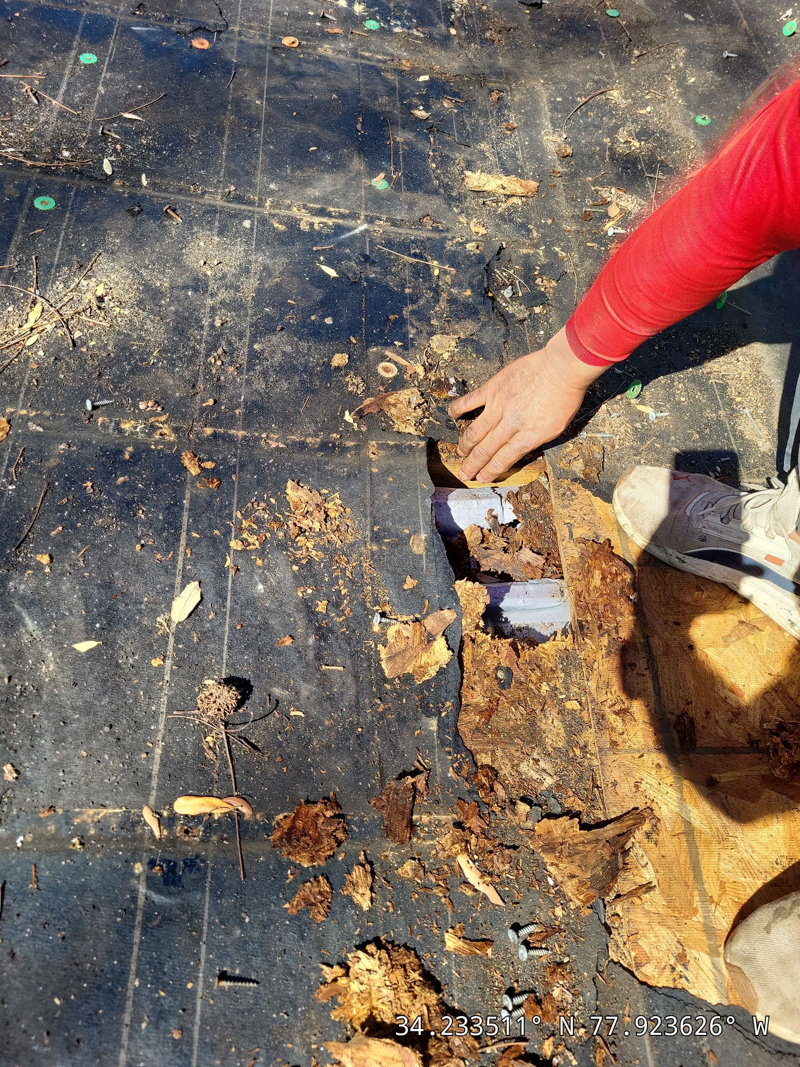 Low Slope Flat Roof Repair in Forest Hills, Wilmington NC by RGR Construction and Roofing, LLC
