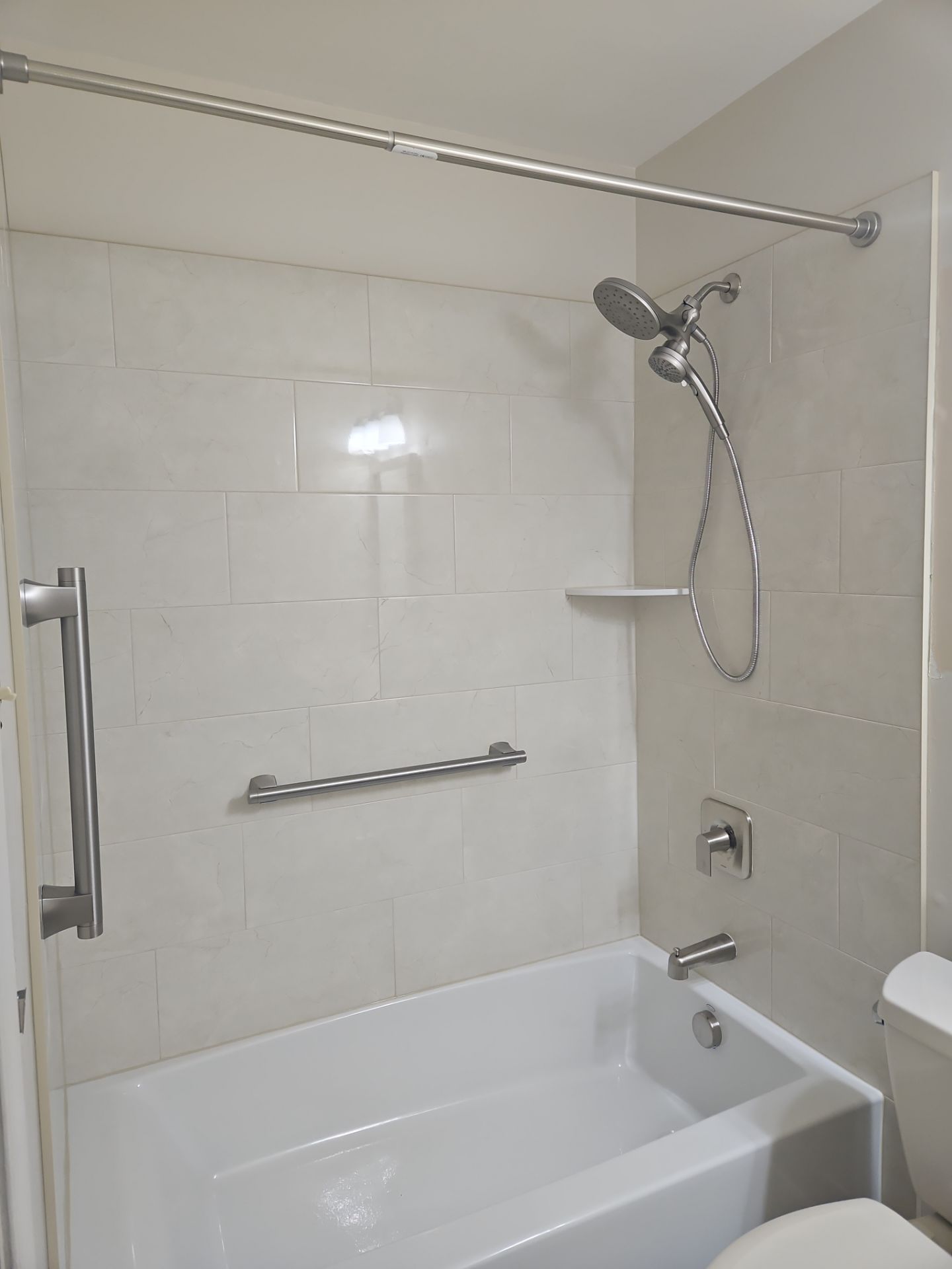 Bathroom remodel  by A R Crowell Plumbing/Finishing Touch Remodeling