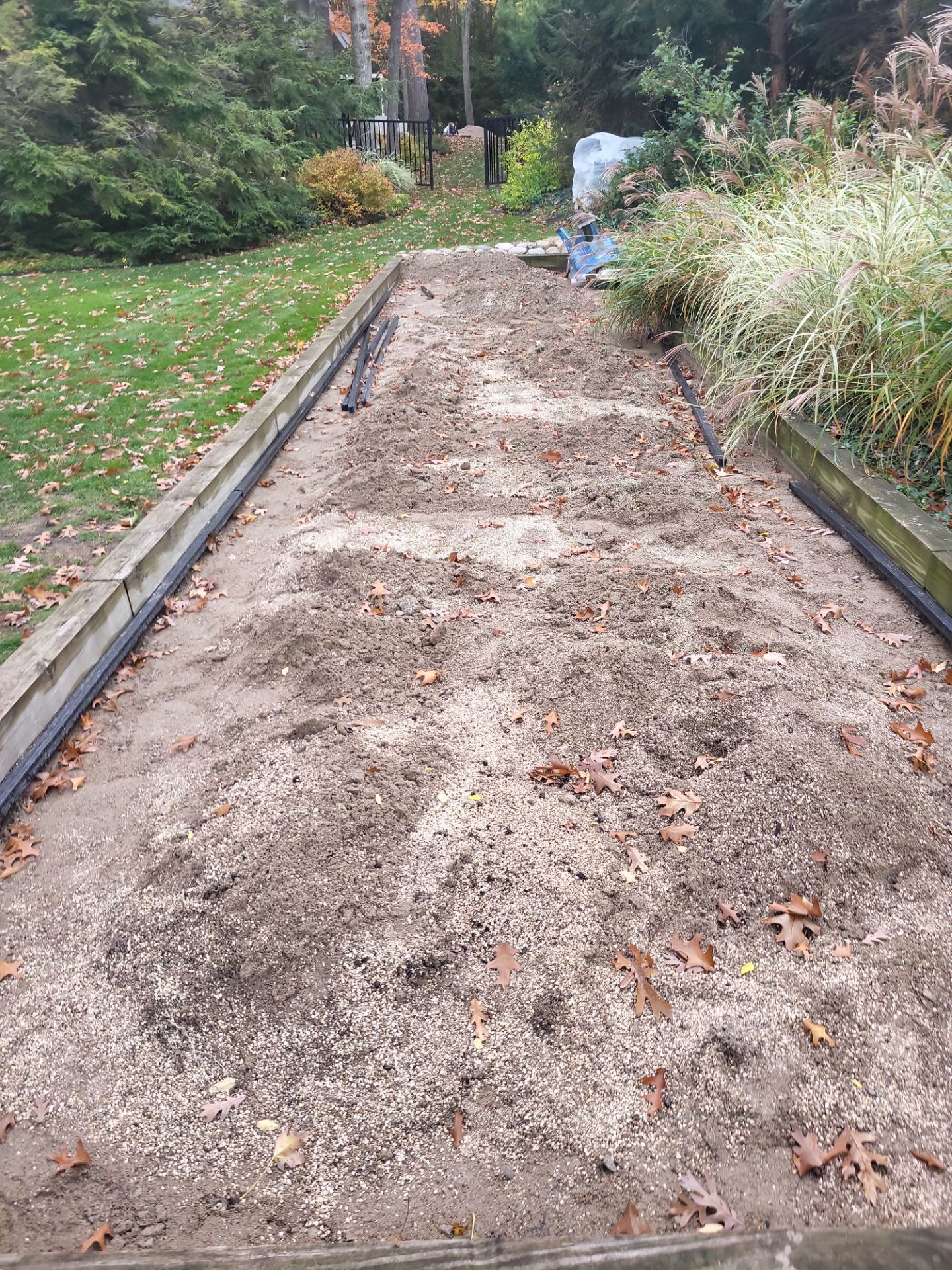Custom Backyard Bocce/Green Install by Southwest Greens Midwest