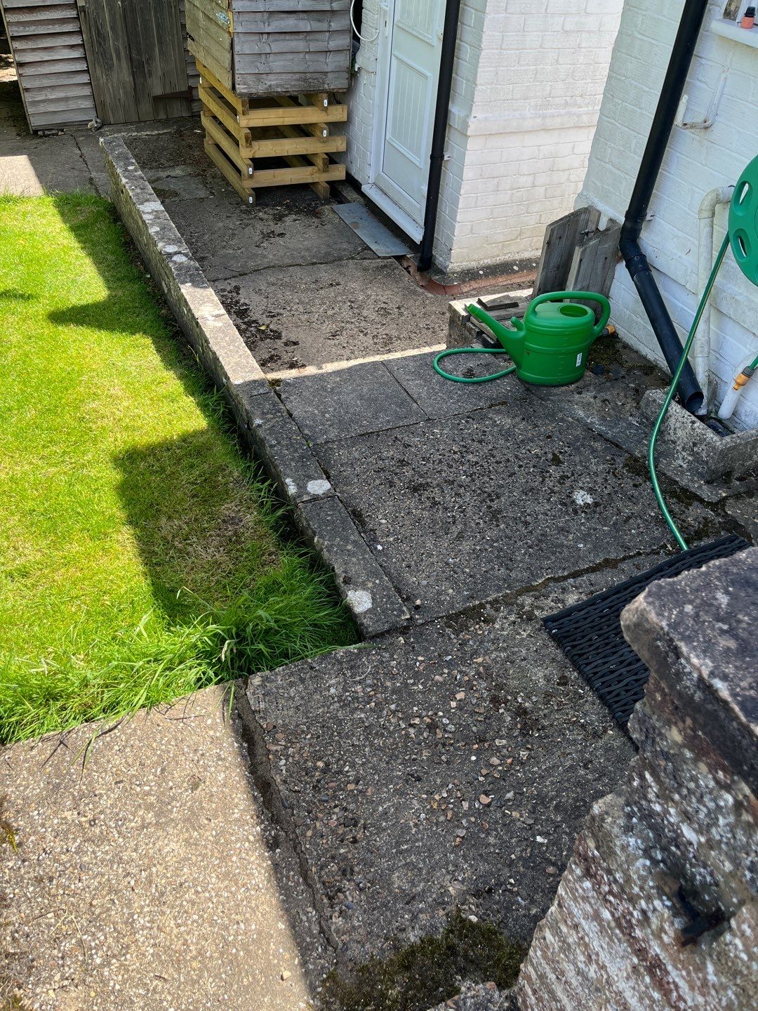 Patio Clean using honda 21 ltr/min by Ges Exterior Cleaning ltd