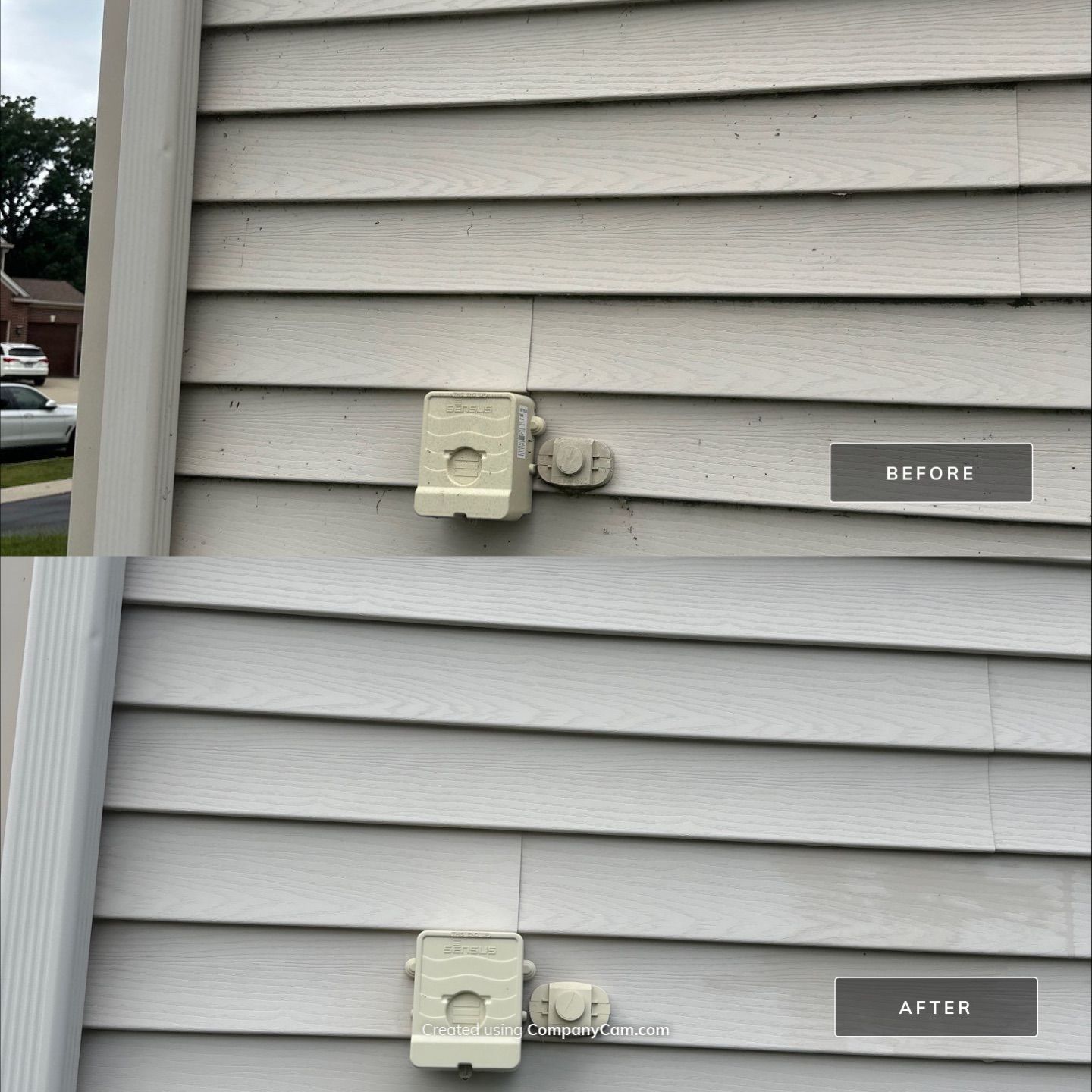 Project in Wauconda by Simmons Power & Soft Washing