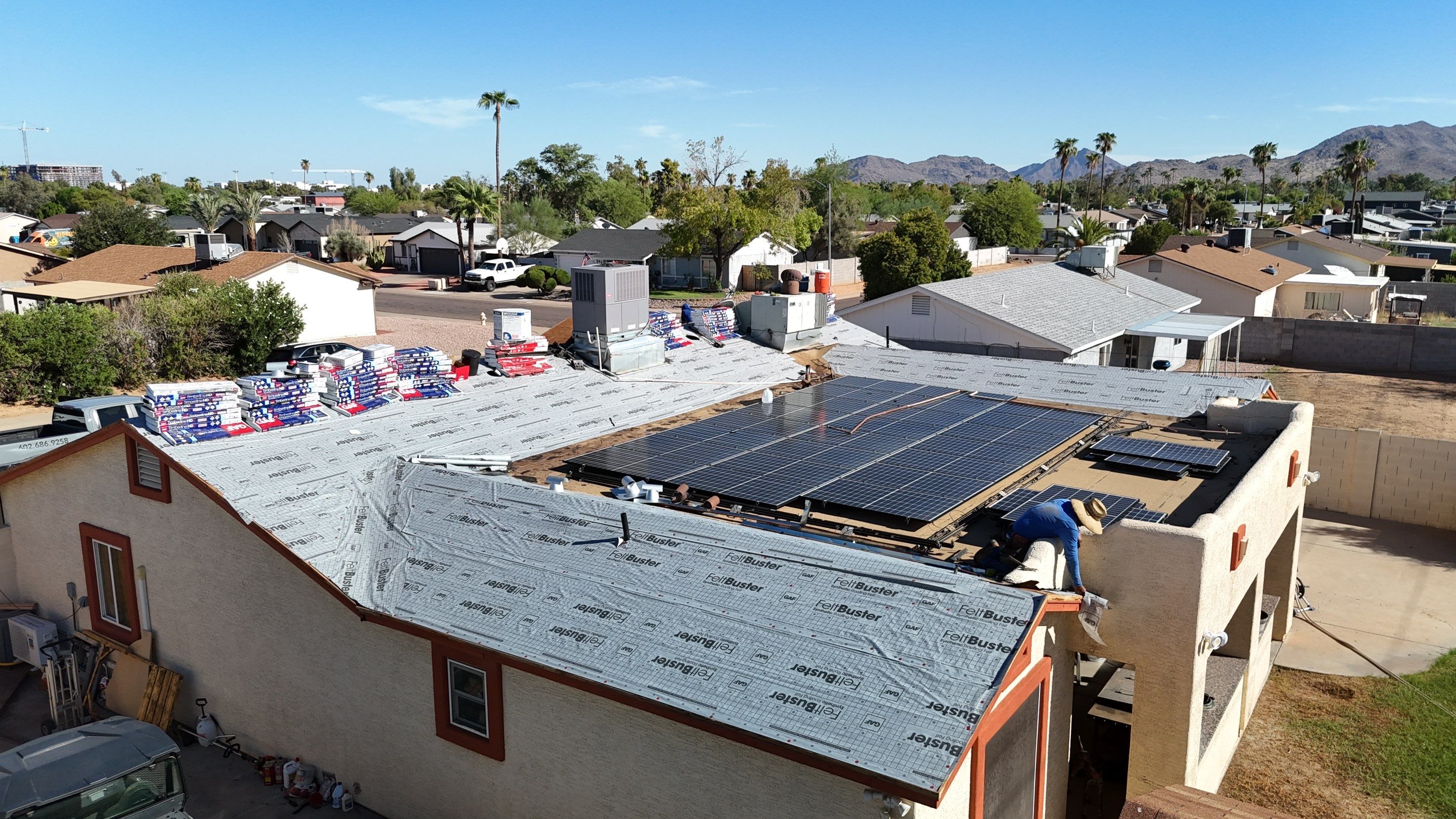 Project in Phoenix, AZ by Saint Roofing
