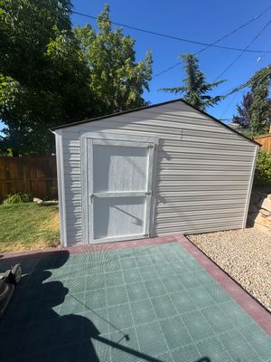 Salt Lake City | Targeted Vinyl Upgrade & Detached Shed | Arctic White Accents