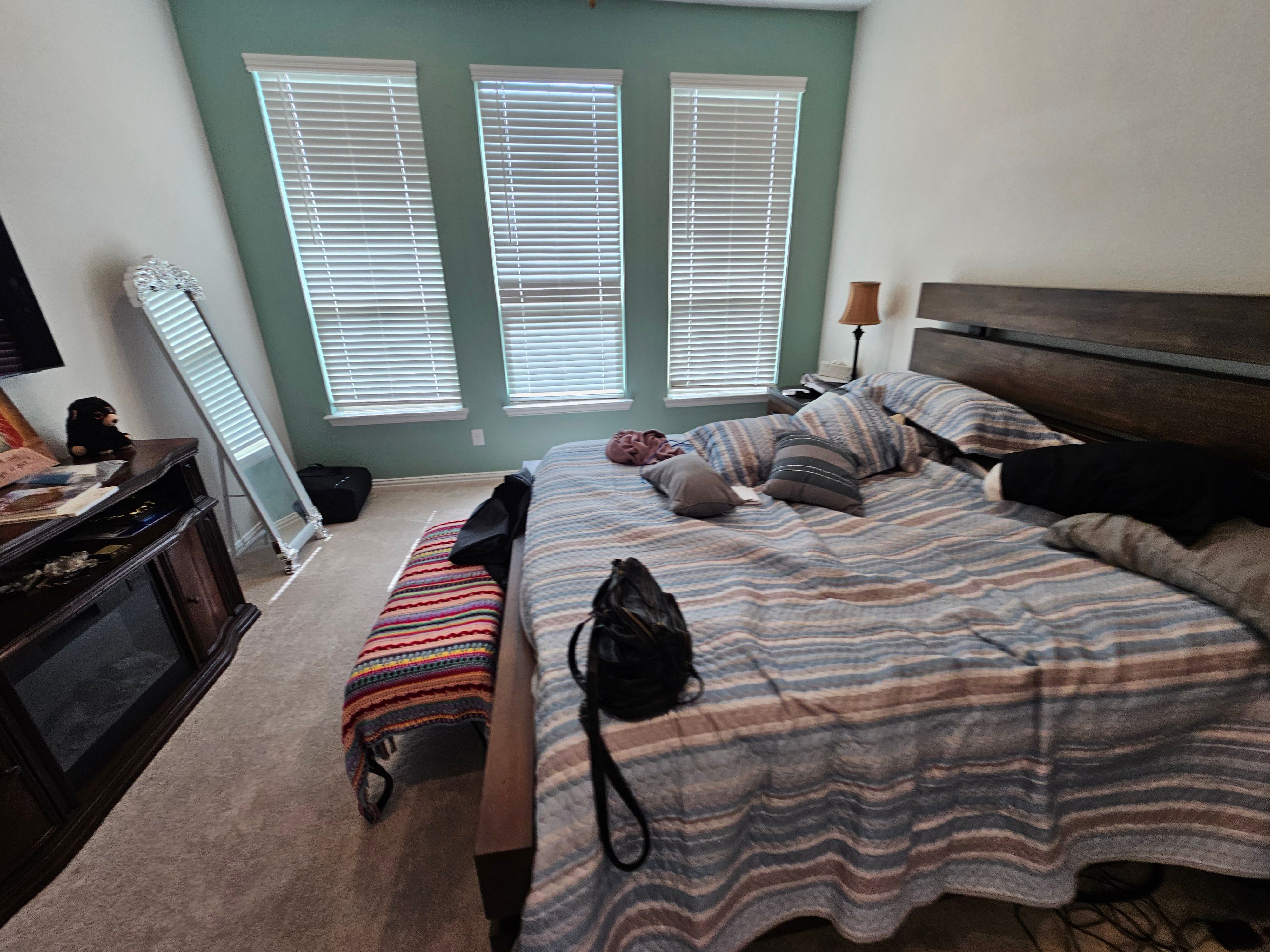 Carpet replacement with Tile and Red Oak Stairs by EL-GC LLC 