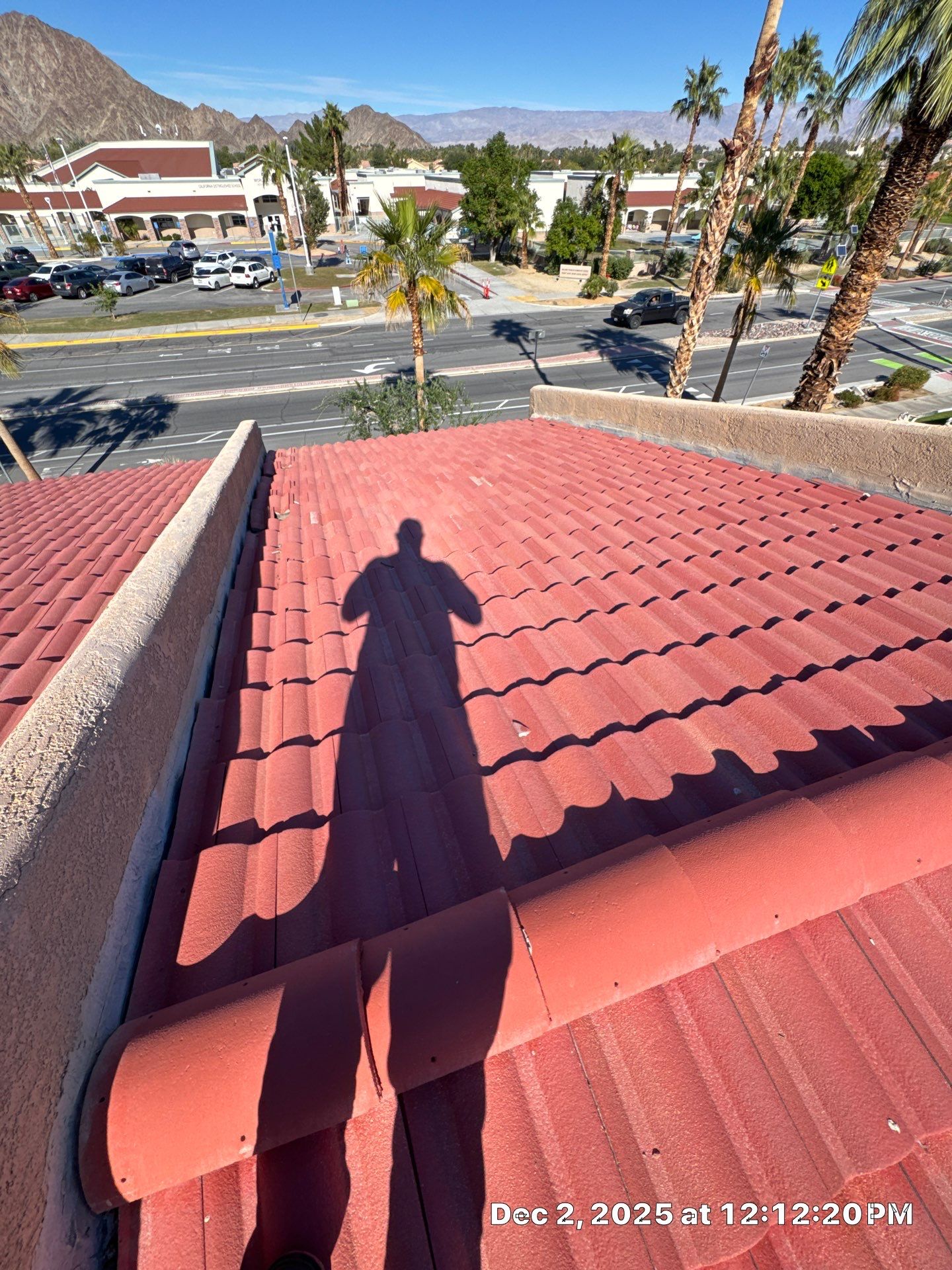 Project in La Quinta by Desert Roof Concepts