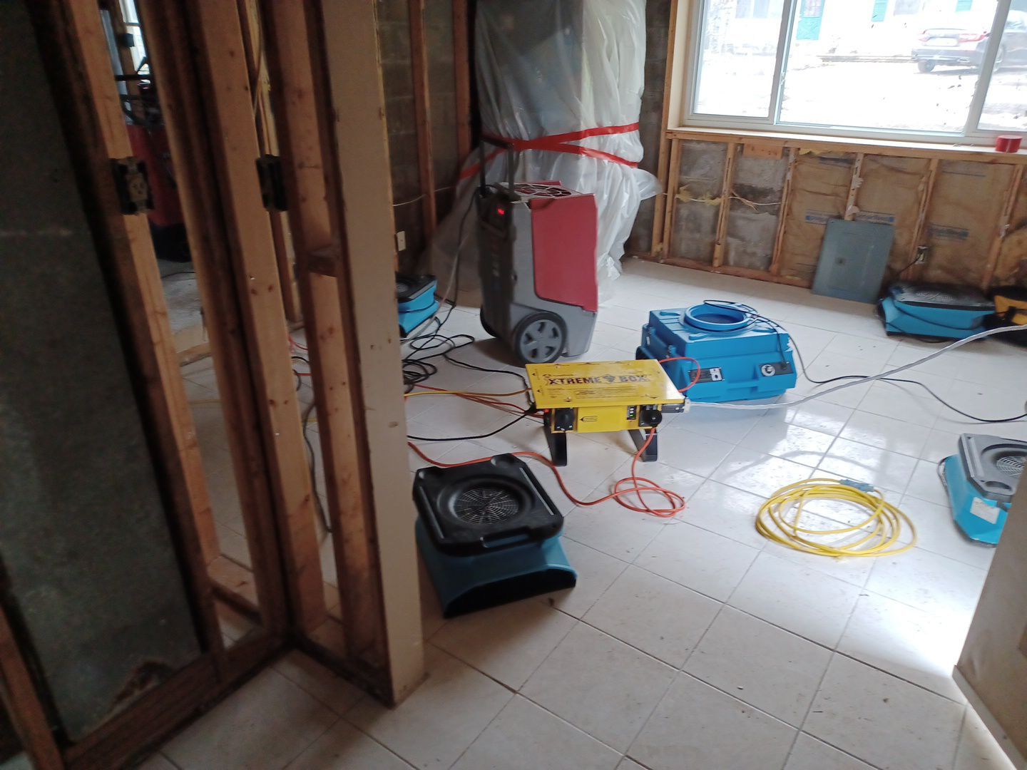 Project in Farmington Hills by EzDry Water Mitigation & Property Restoration