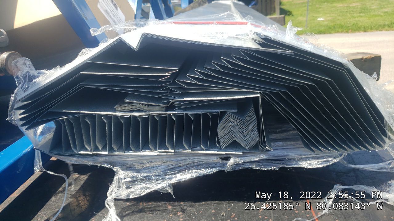Residential Roofing Installation using 1" Nail strip metal roof by BLUES BROTHERS ROOFING