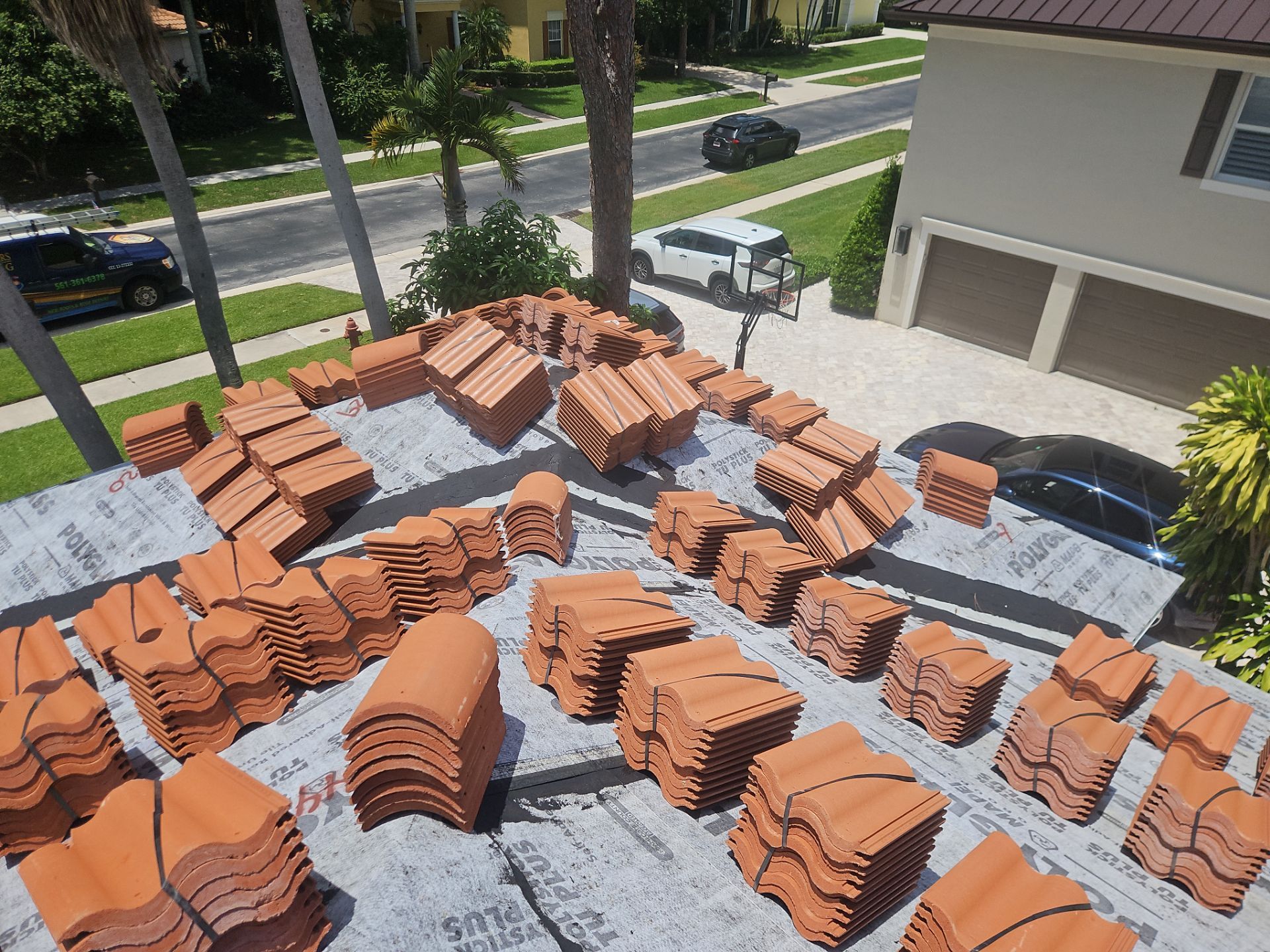 Residential Roofing Installation using WestLake Roofing Tile by BLUES BROTHERS CONSTRUCTION CORP