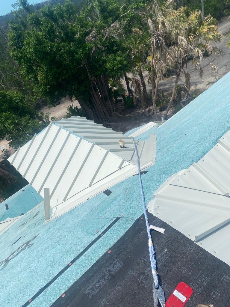 Sanibel Island Standing Seam Roof Replacement by Four Peaks Roofing
