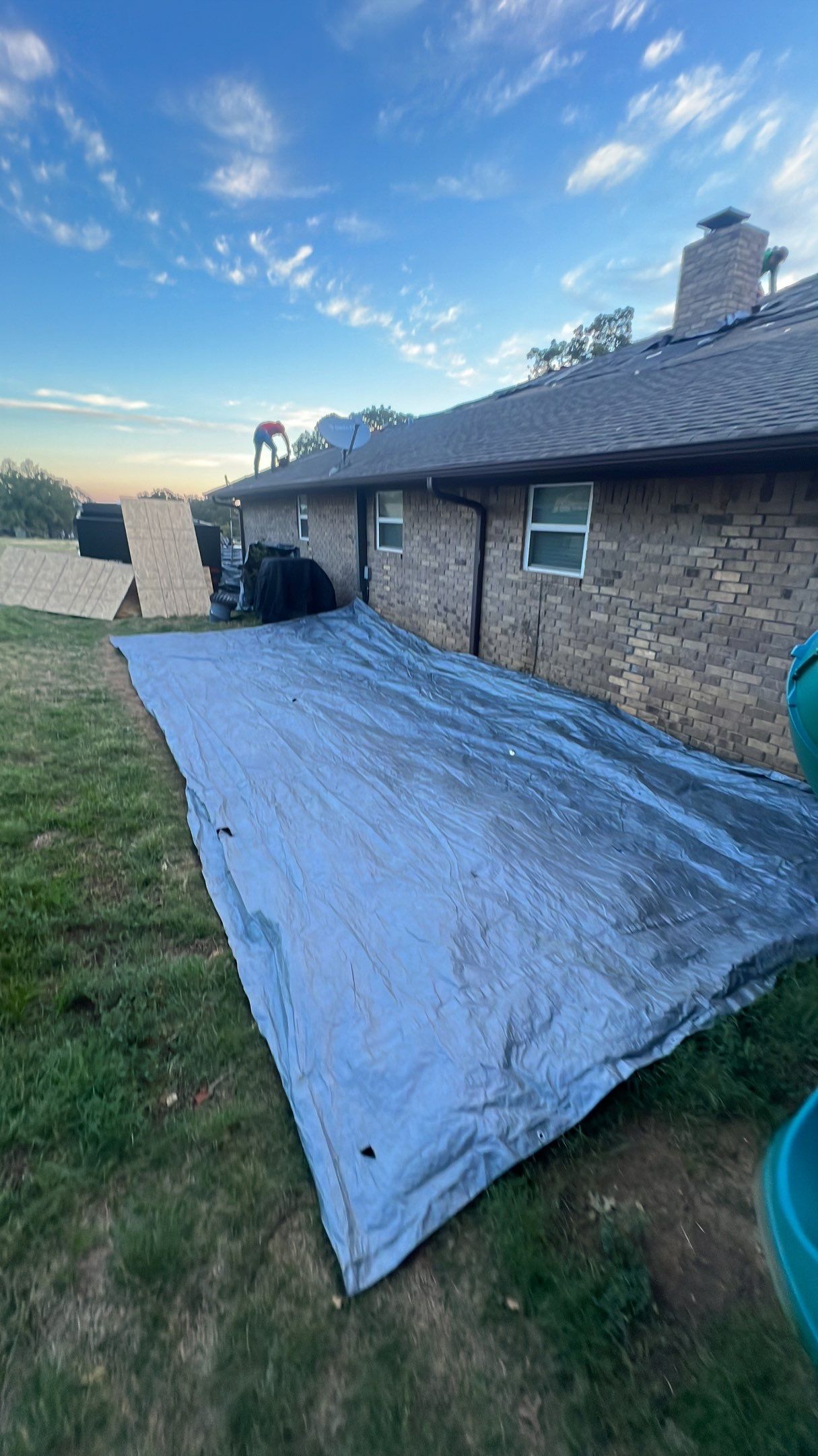 Residential Roofing Installation using ATLAS Pinnacle Pristine Shingles by Harvey Roofing & Construction